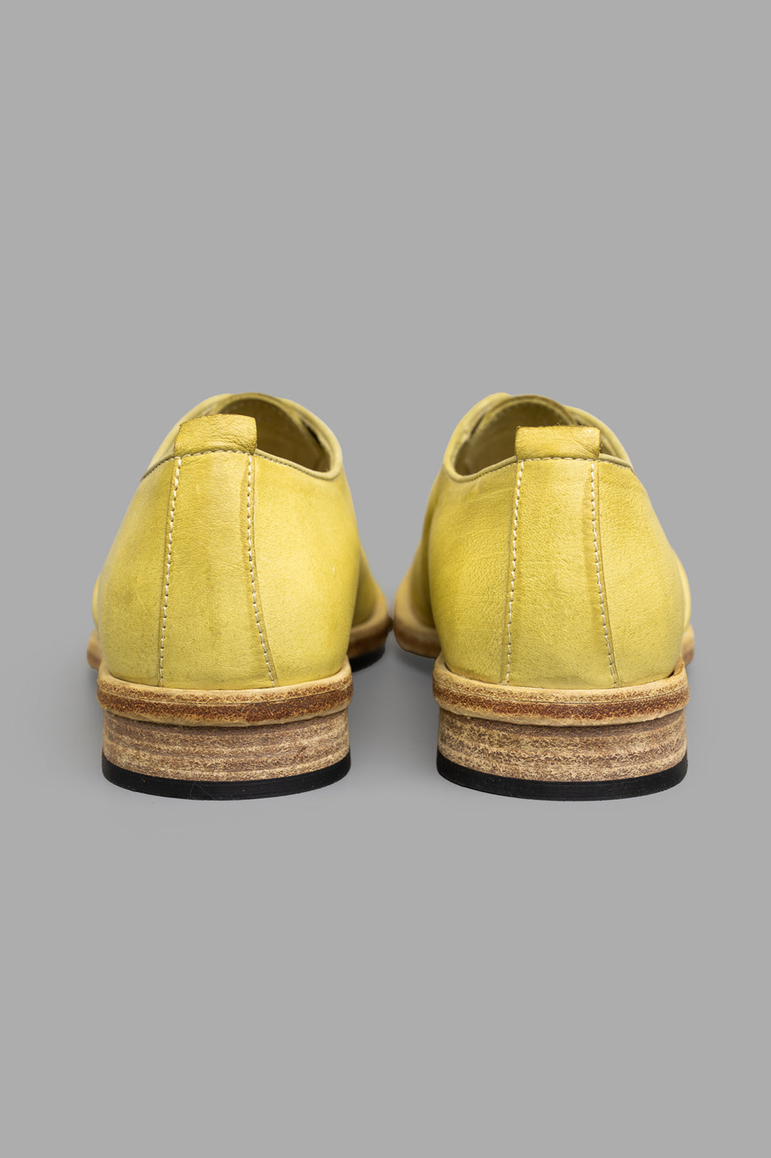 Lime Leather Shoes