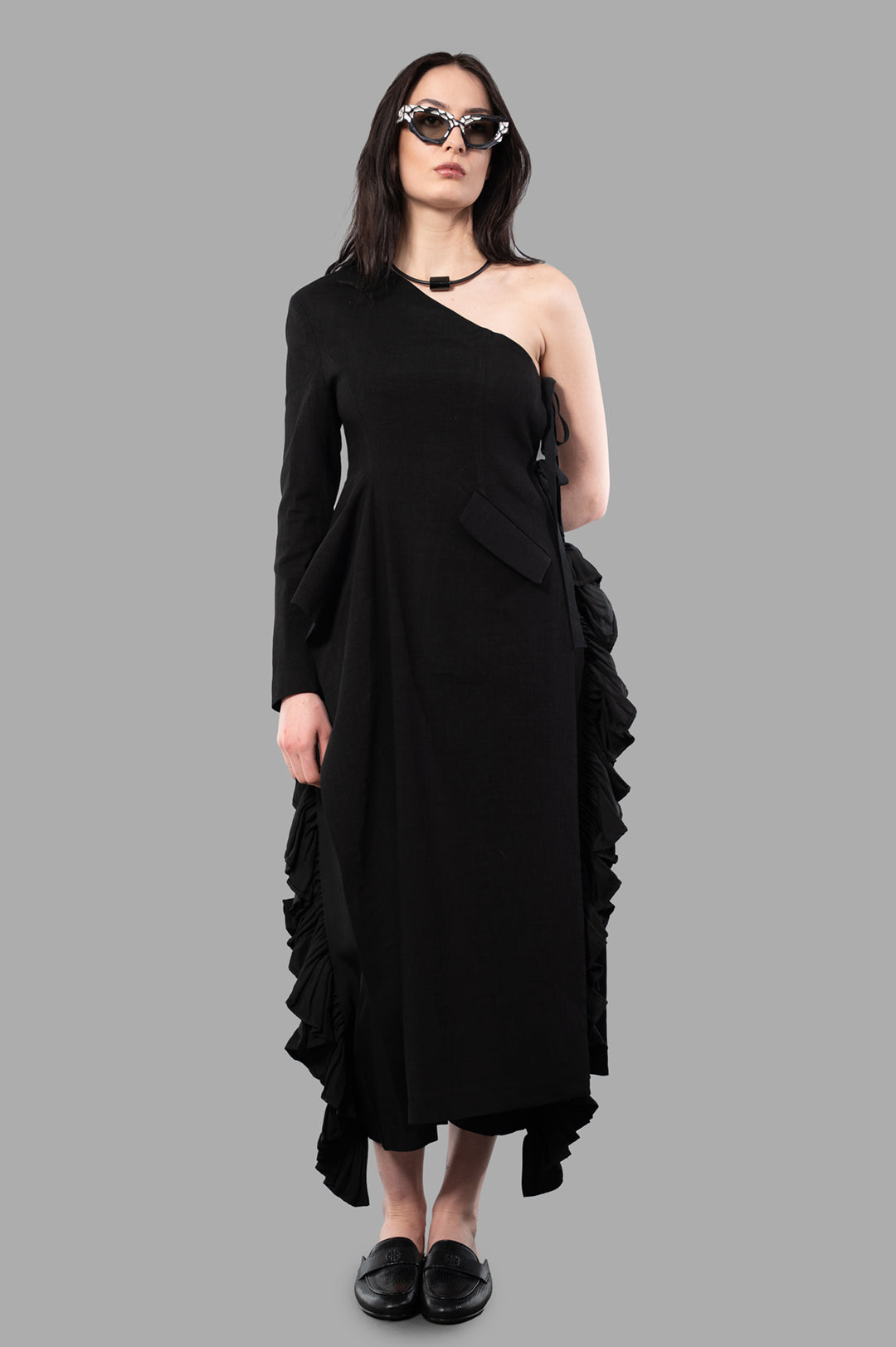 Asymmetric Coat