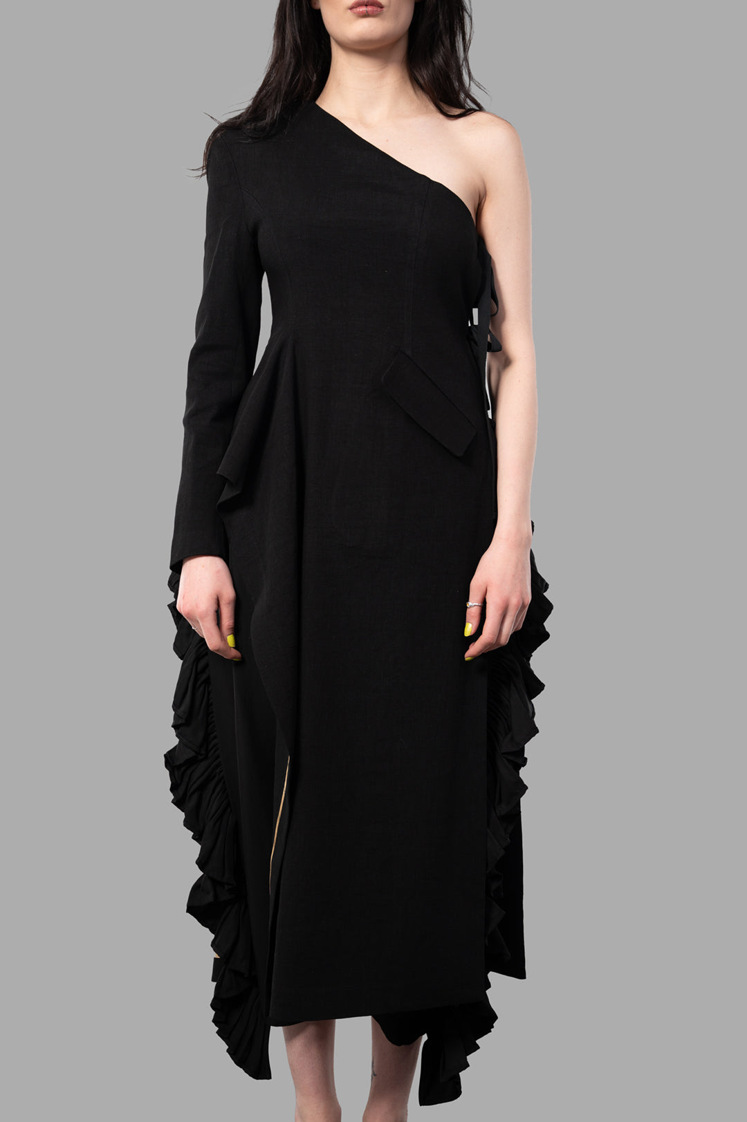 Asymmetric Coat