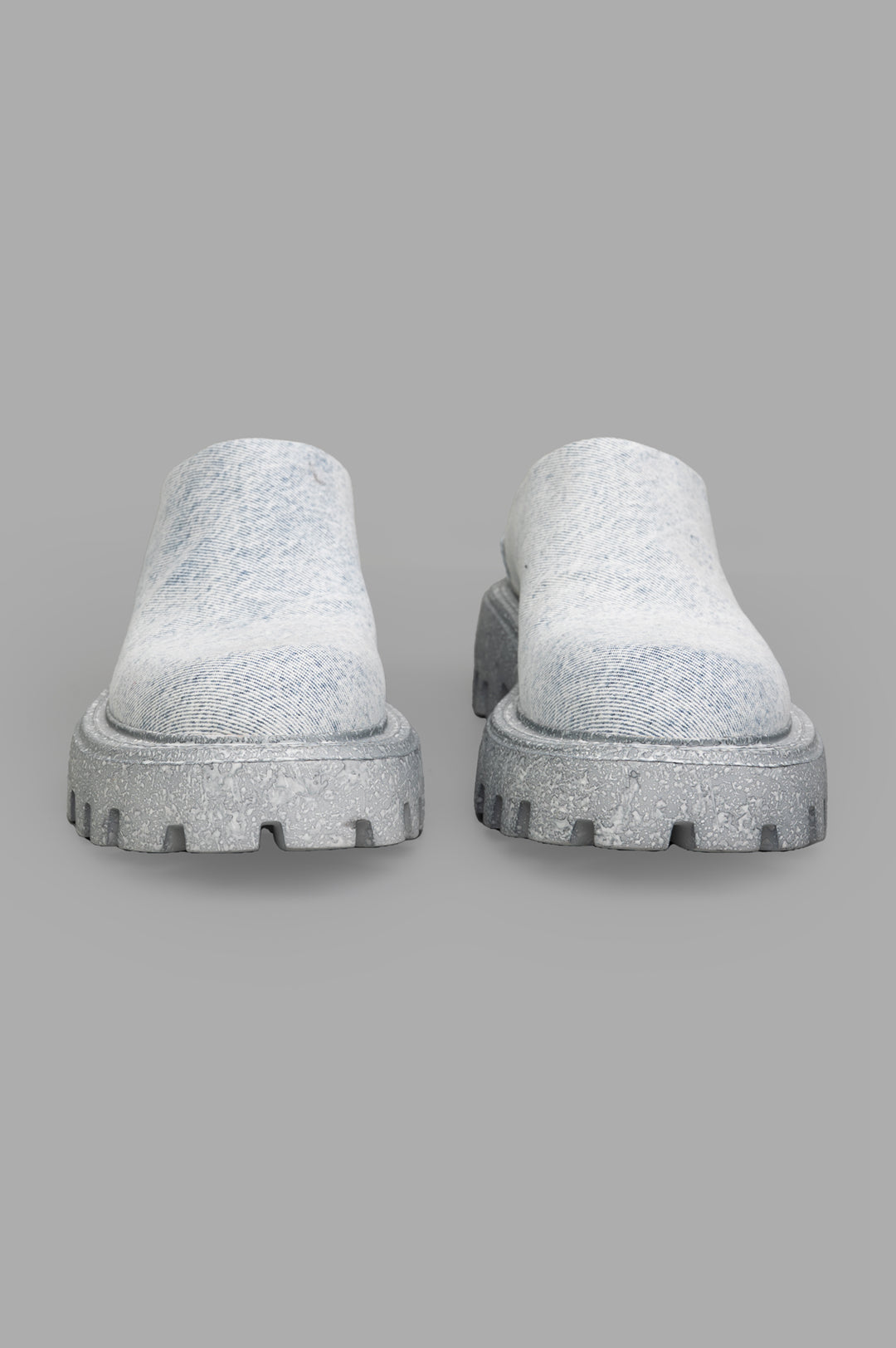 Denim Mules