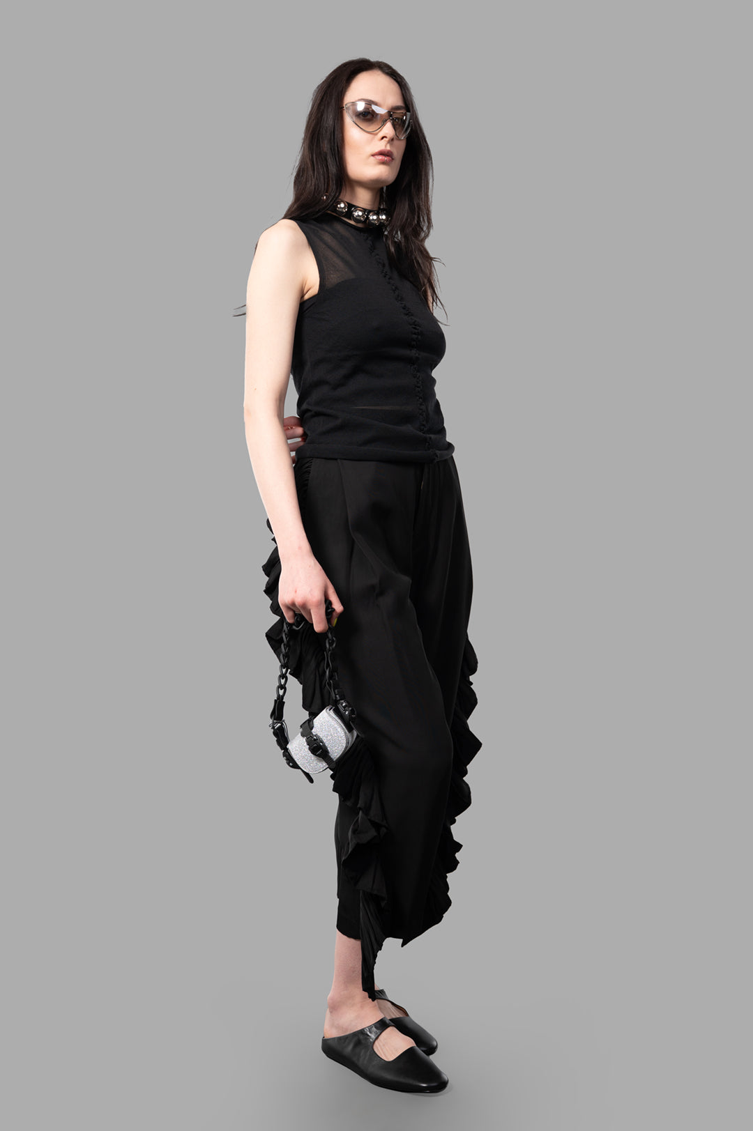 Ruffled Pants