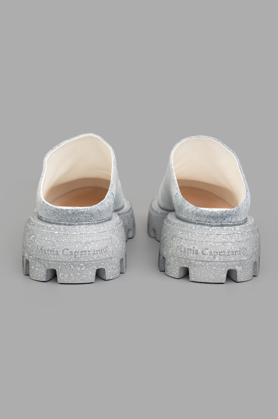 Denim Mules