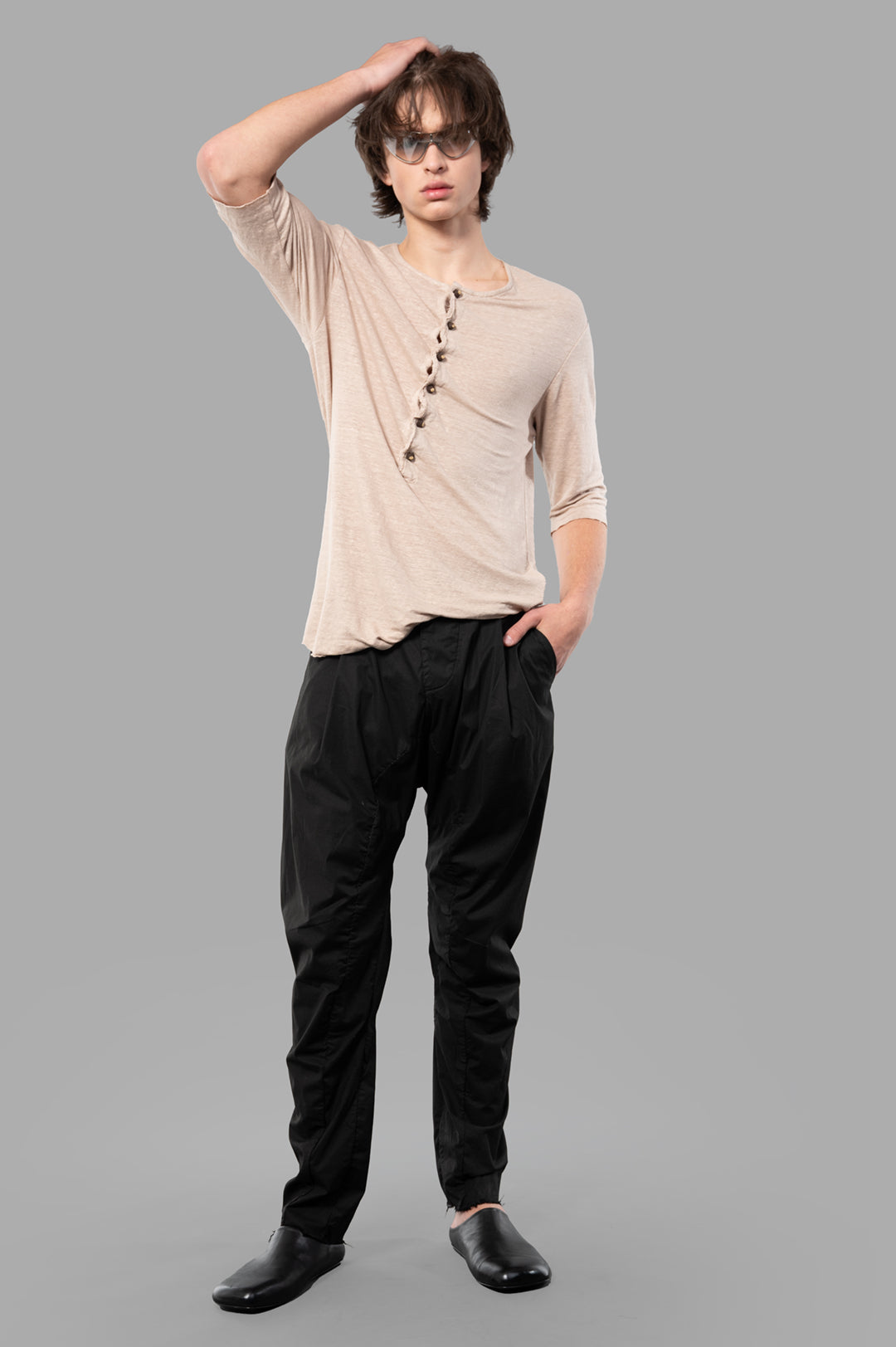 Raw-edge Top