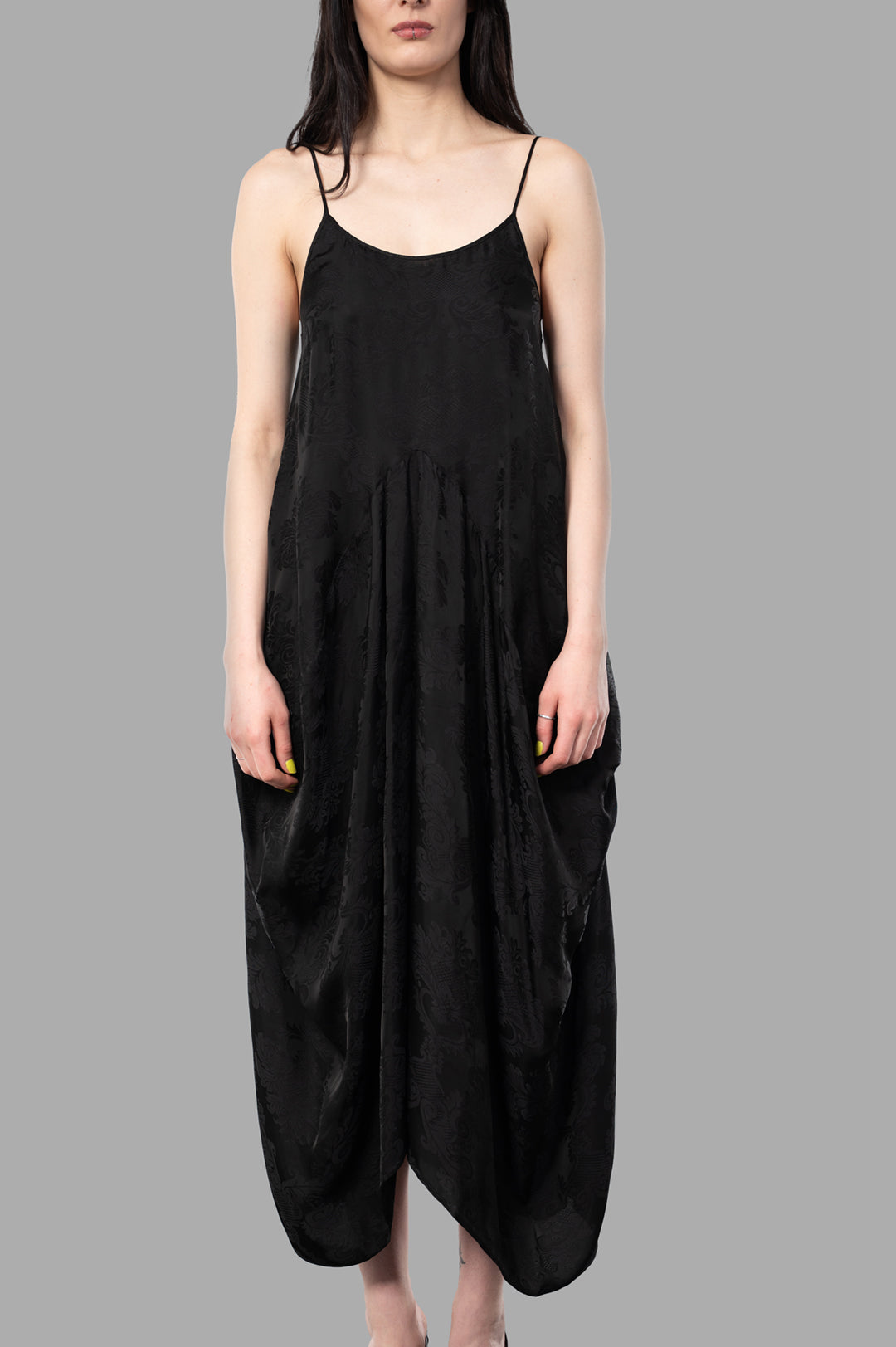 Asymmetric Maxi Dress