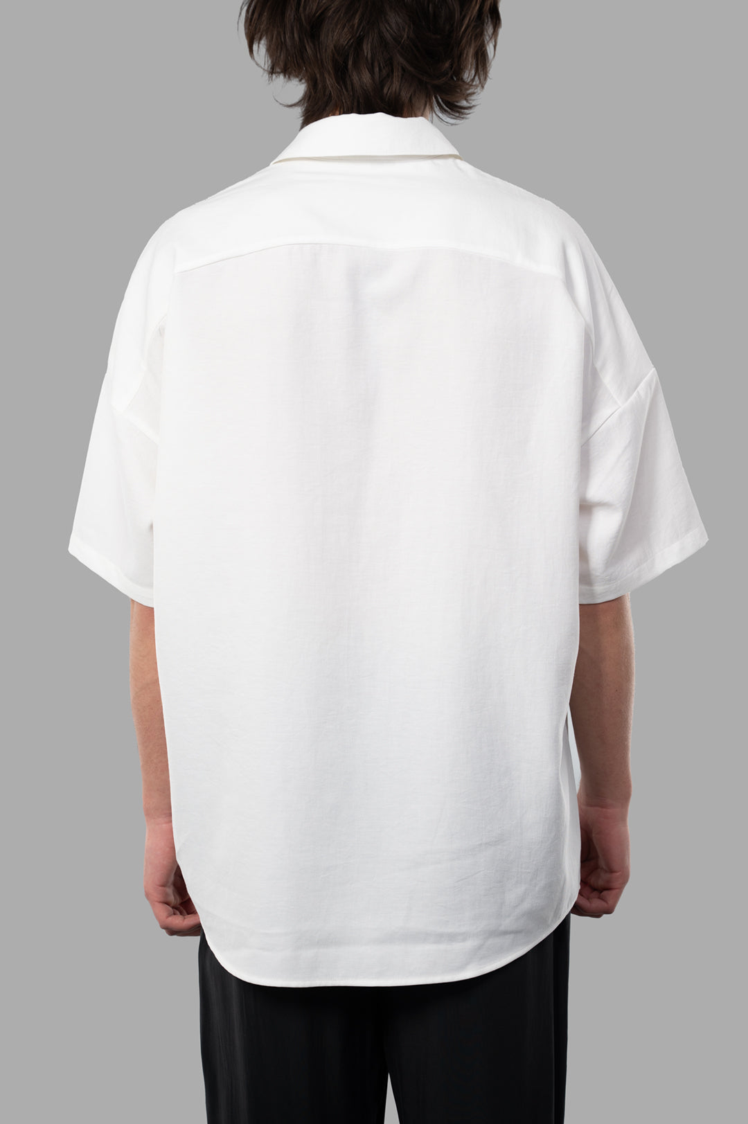 Twill Half-zip Shirt