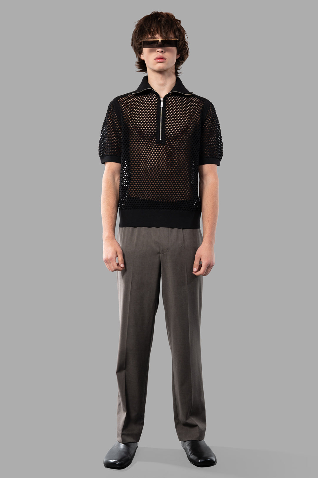 Mesh Polo Shirt