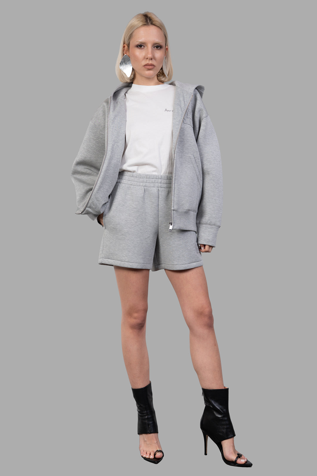 Framed-Monogram Kam Shorts