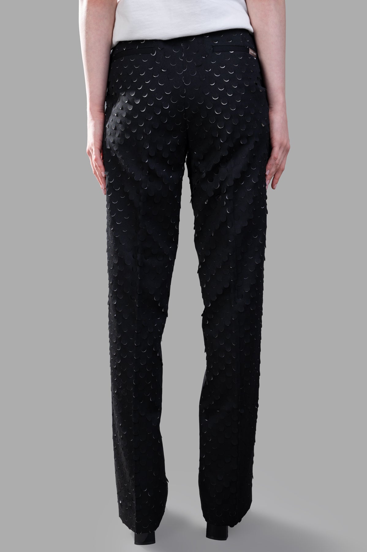 Hole-Punched Car Trousers