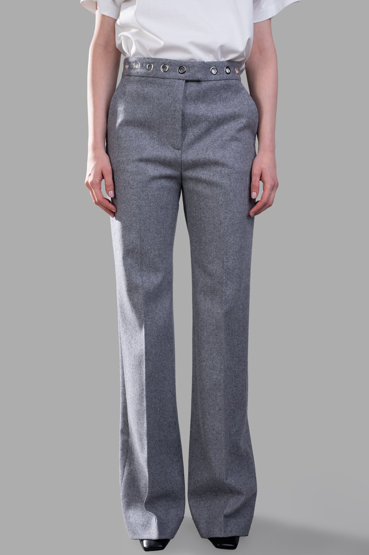 Wool Pants With Studs
