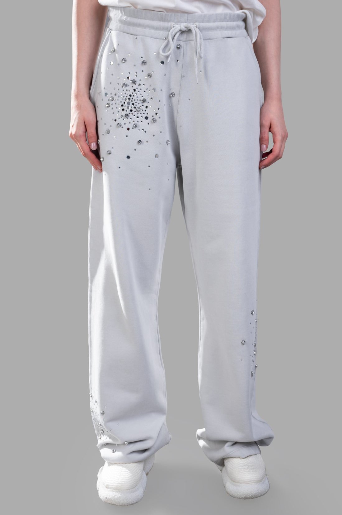 Cold-Dye Track Pants