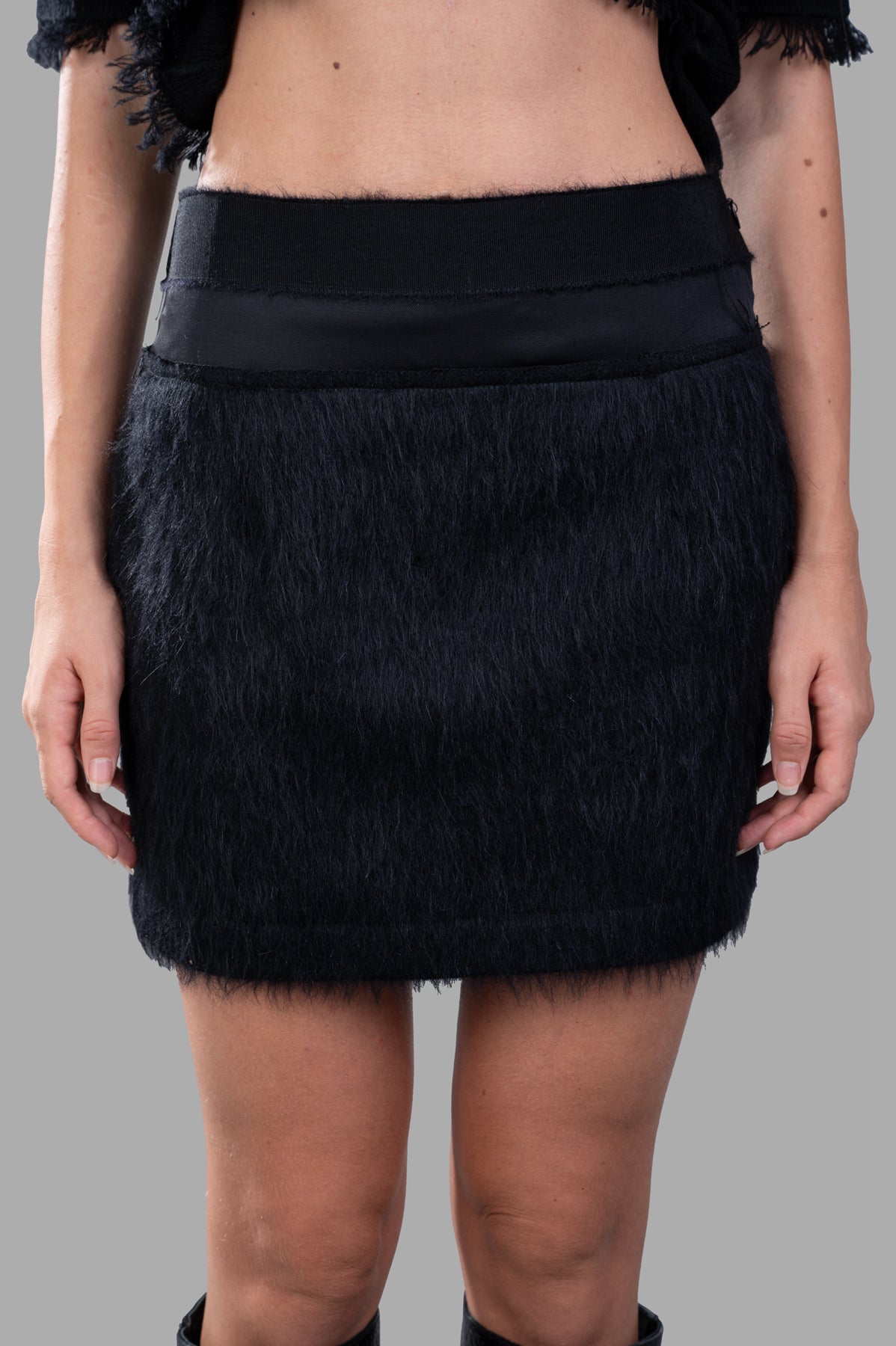 Mini Furry Skirt