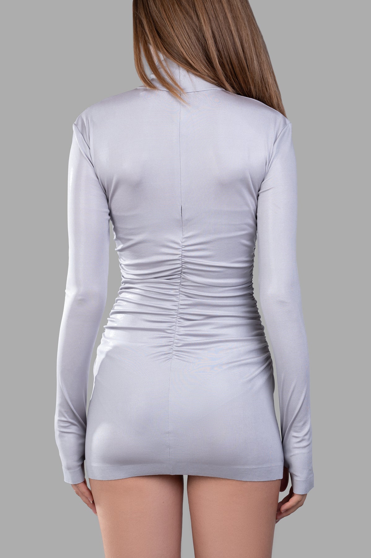 Draped Mini Dress
