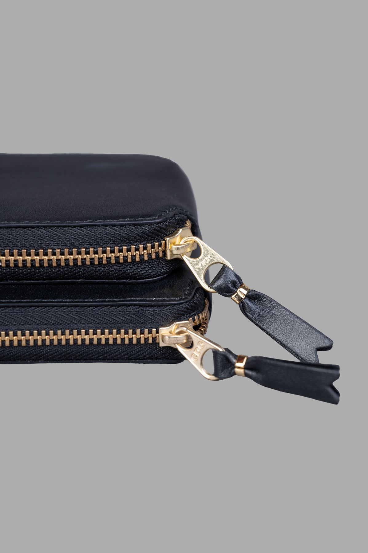Double-Pocket Zip Wallet