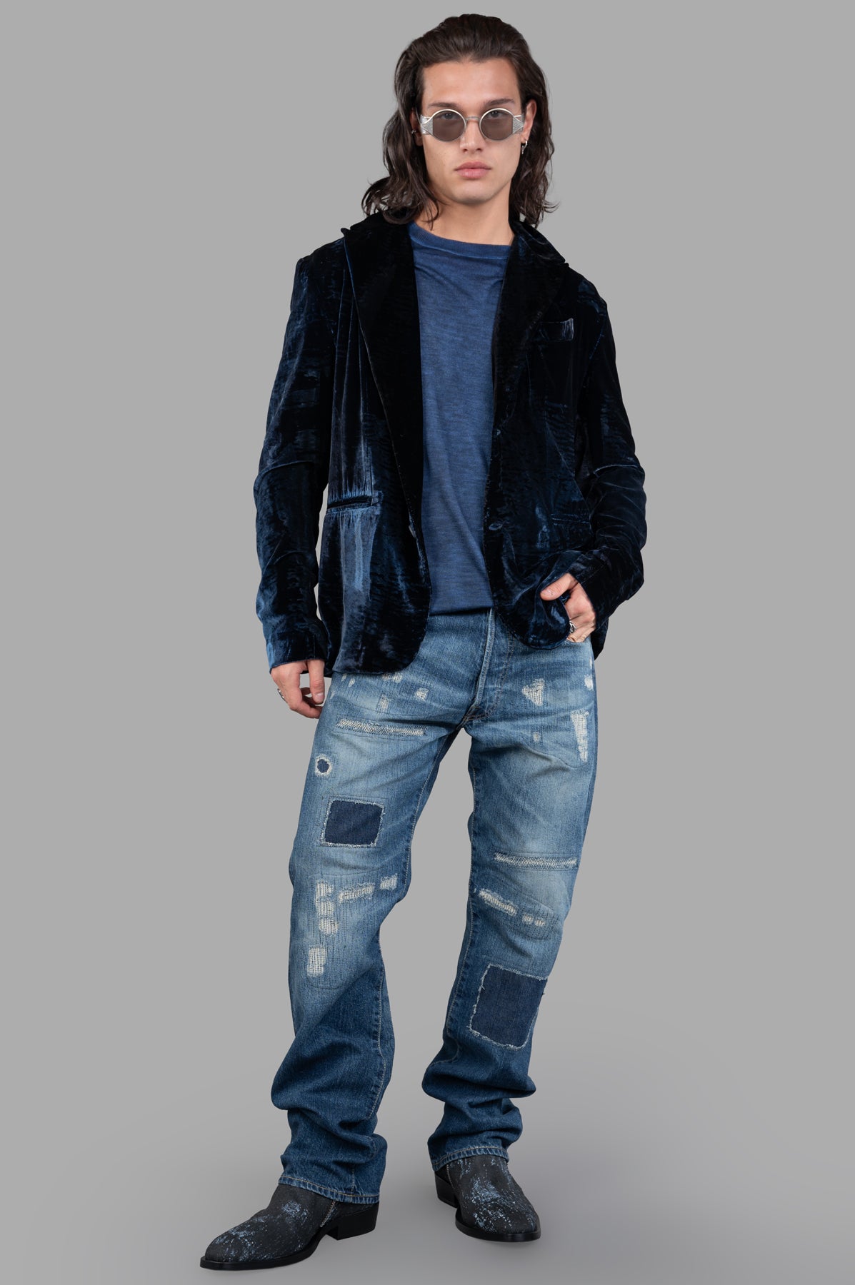 Velvet Blazer