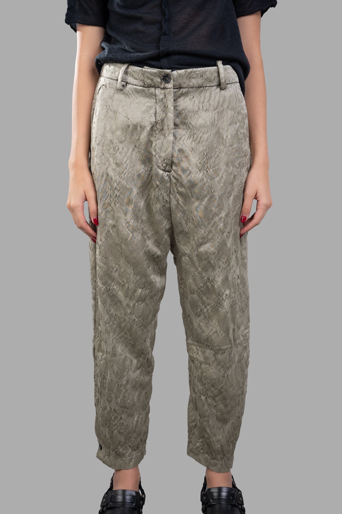 Textured Trousers
