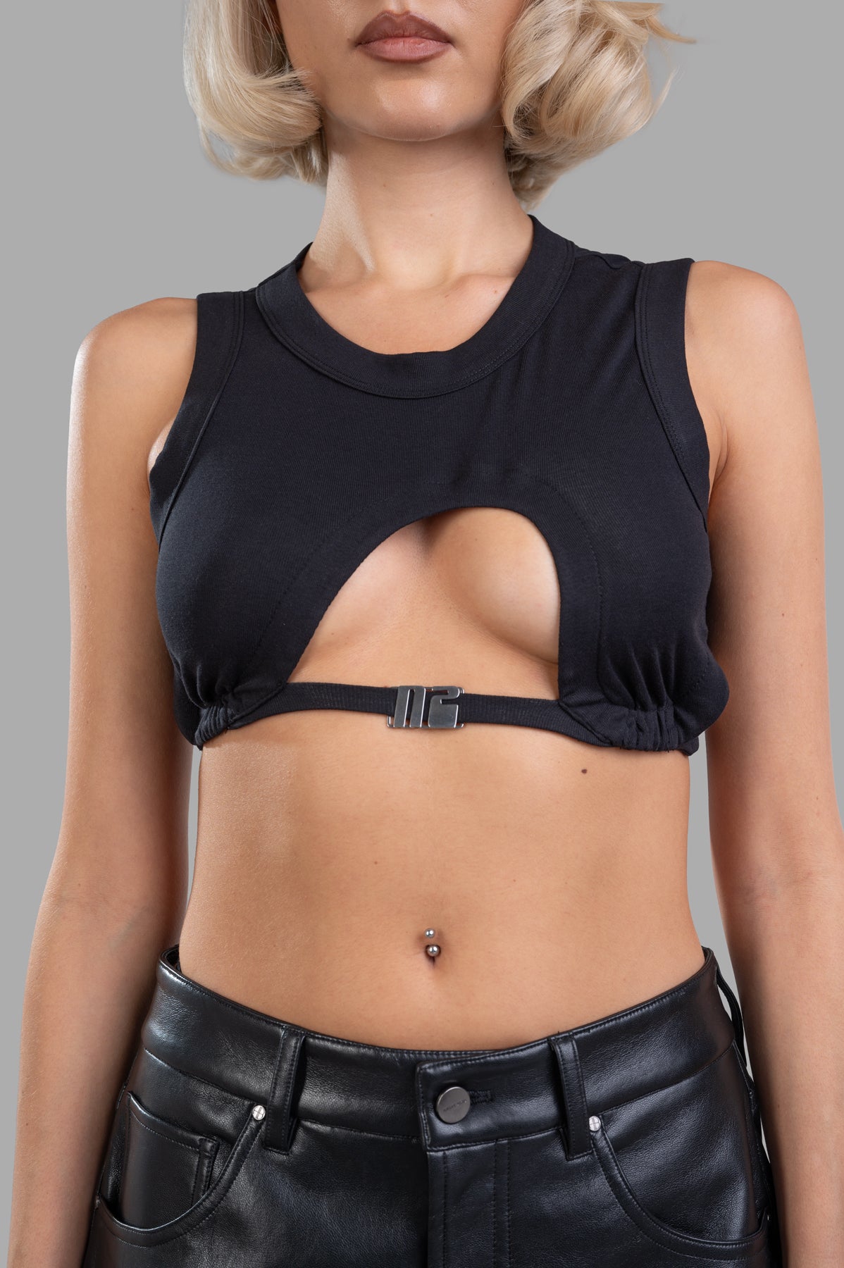 Cropped Cutout Top