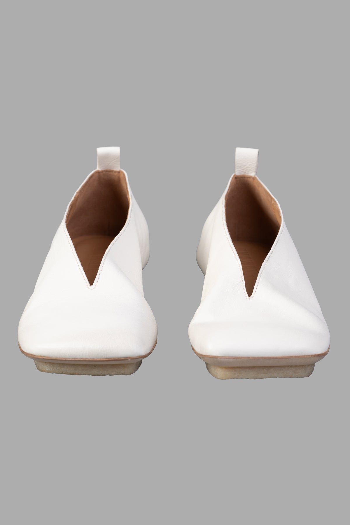 Asymmetric Toe Ballerinas