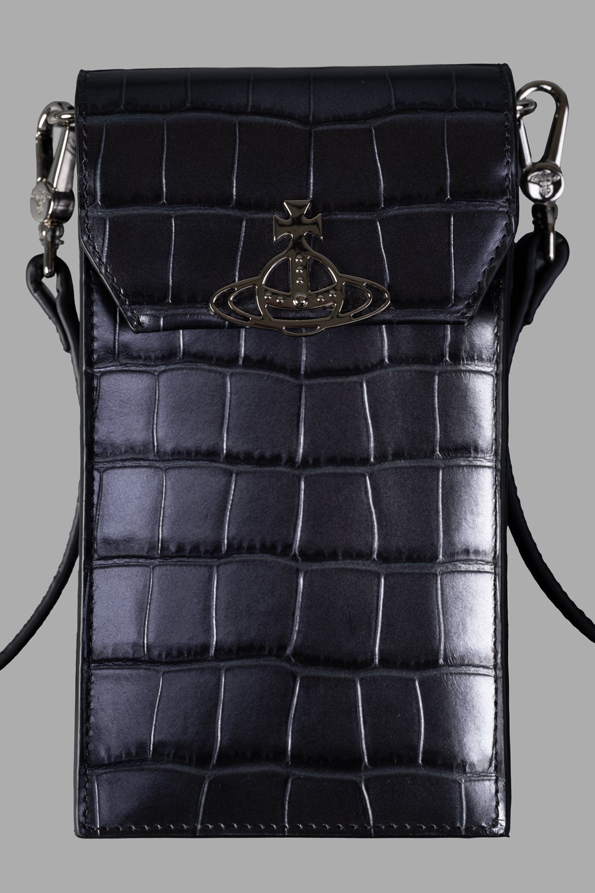 Matte Croc Phone Bag