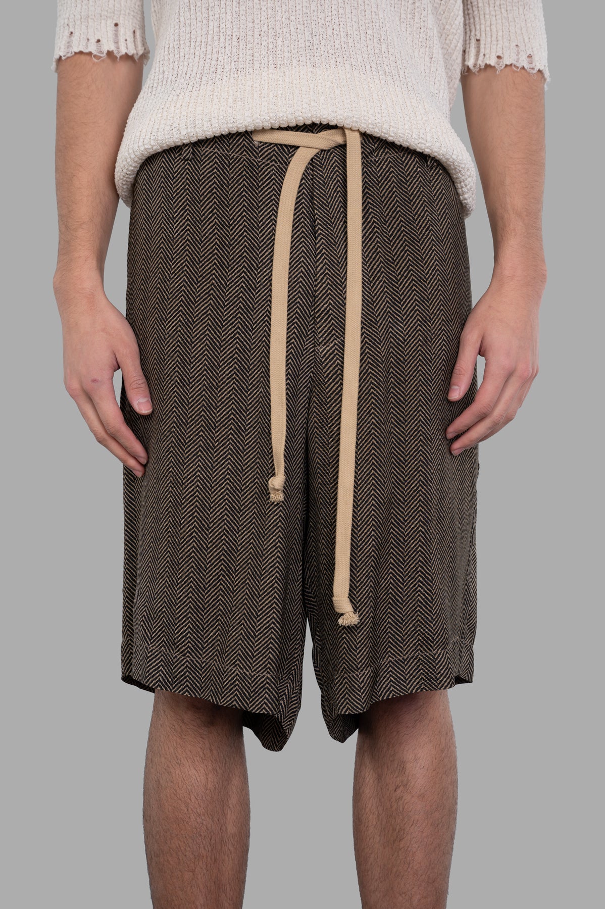 Herringbone Shorts