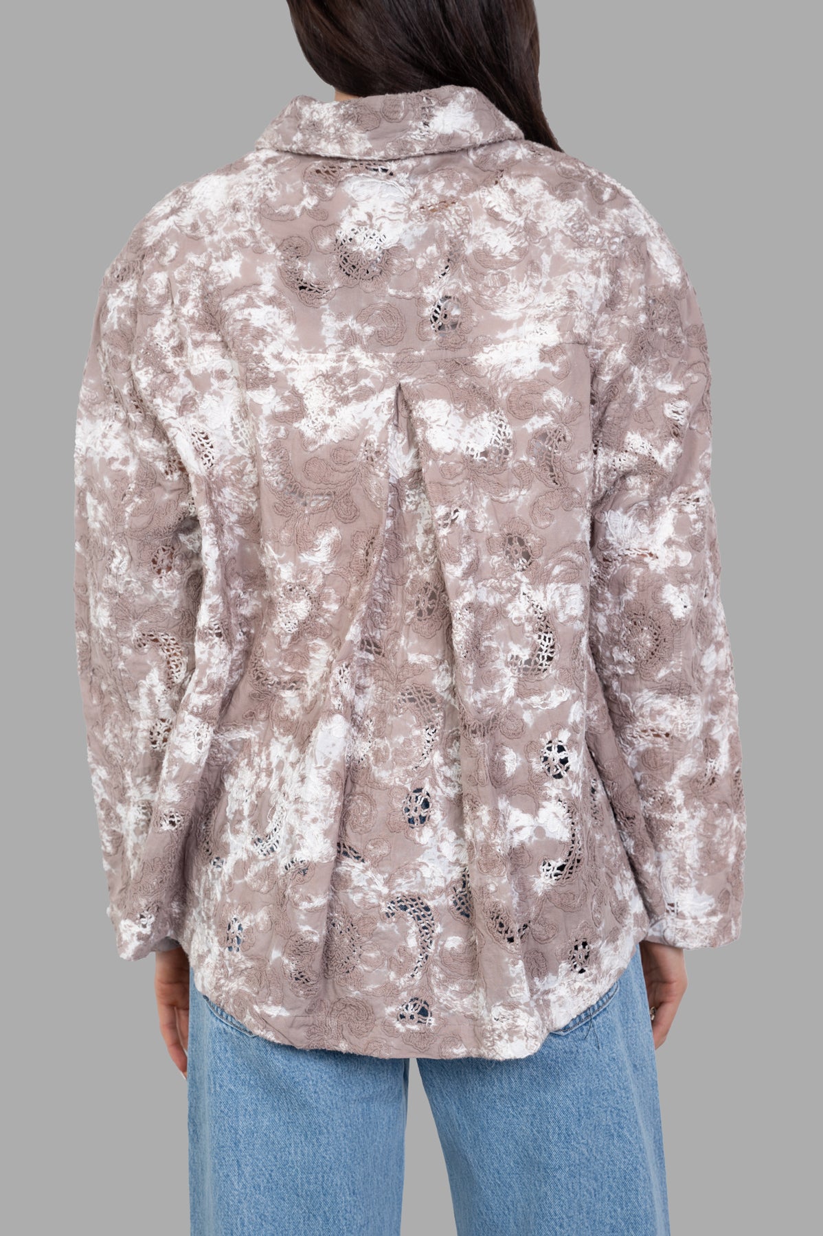 Tie Dye Cotton Jacket