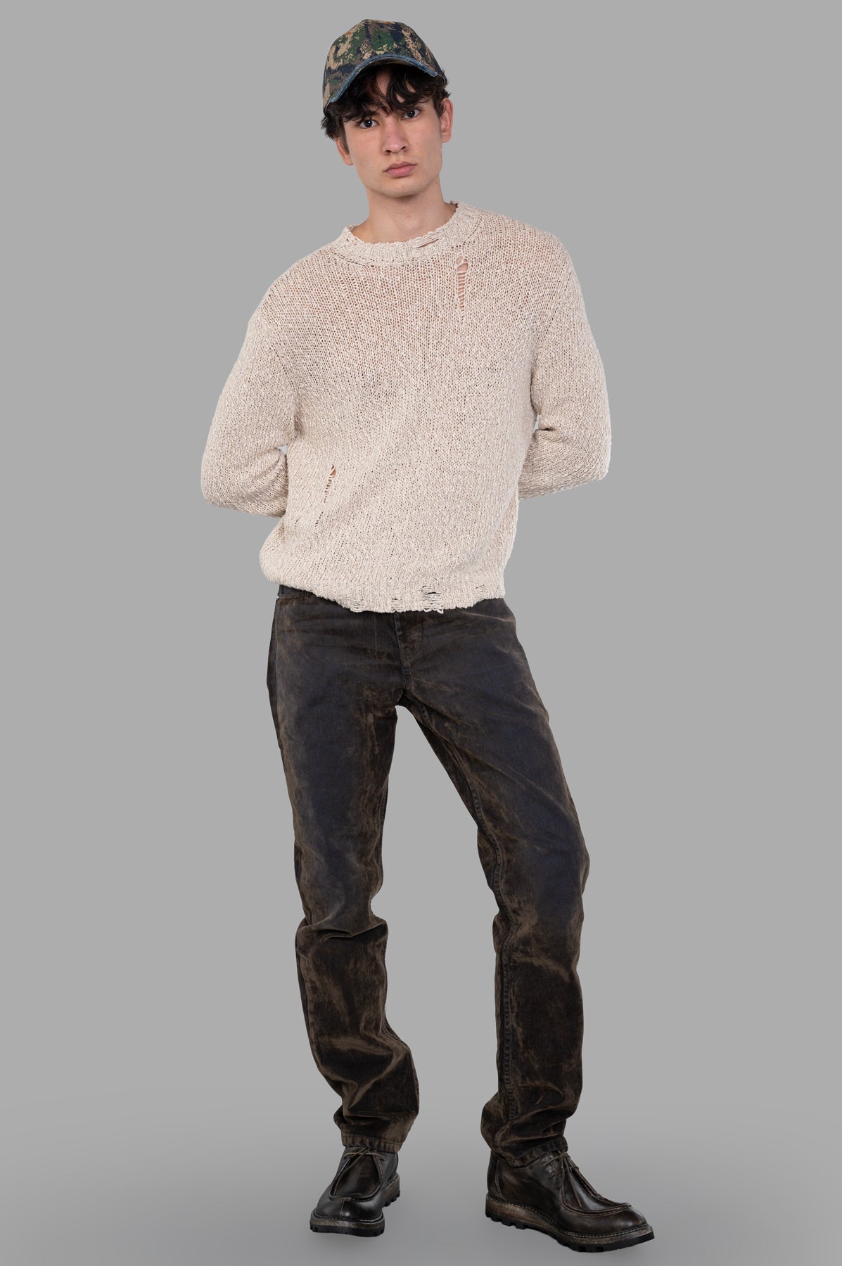 Flocked Jeans