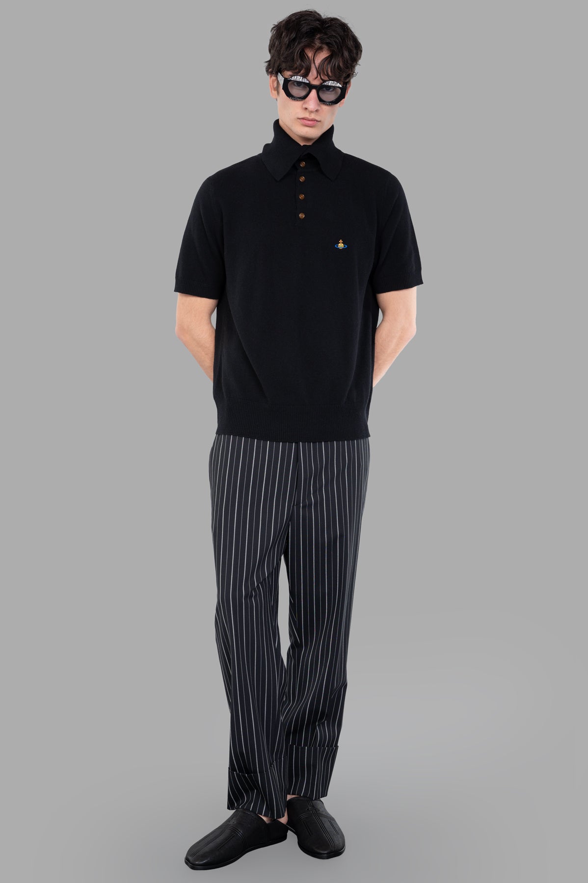 Knit Polo Shirt