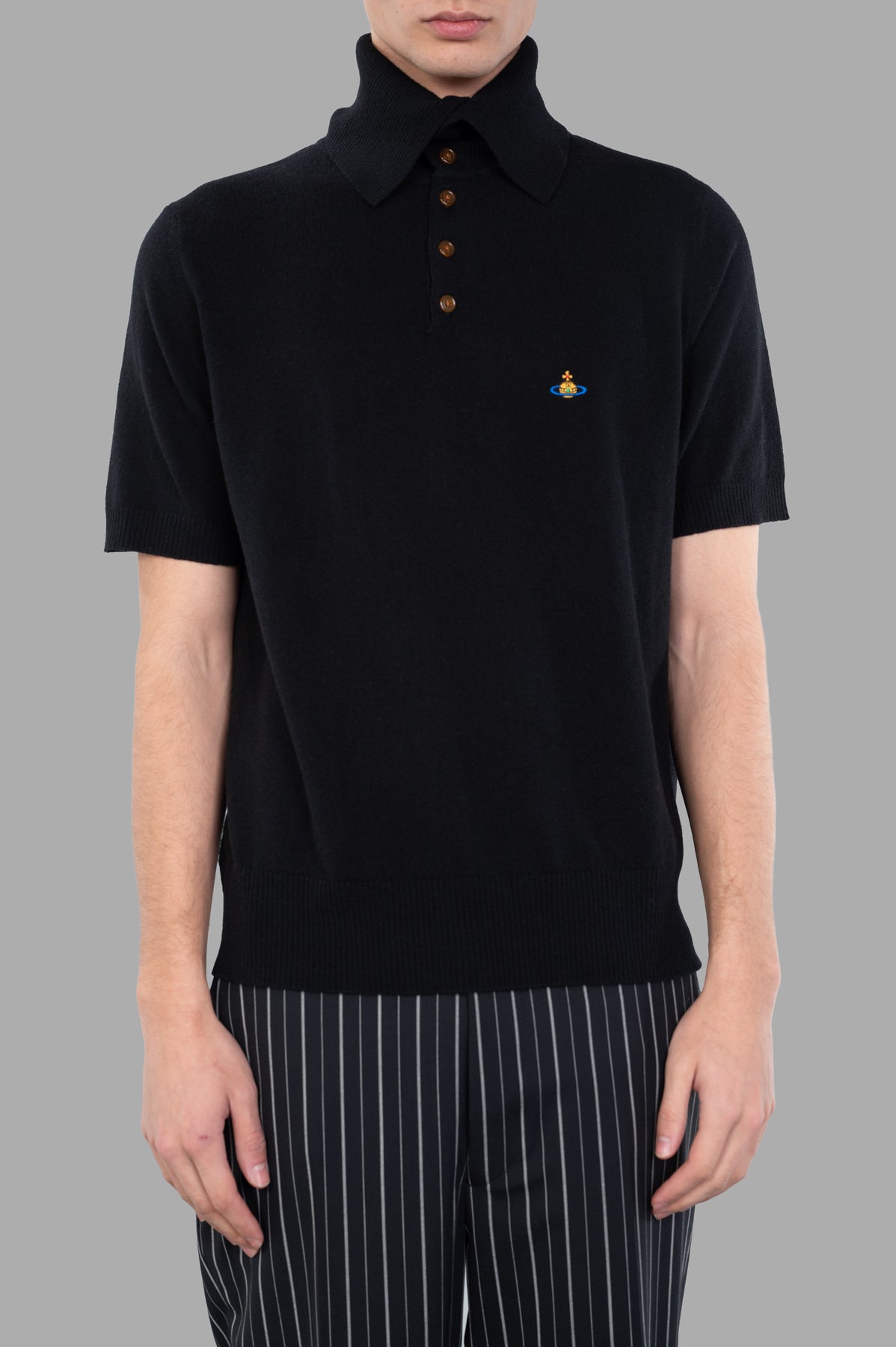 Knit Polo Shirt