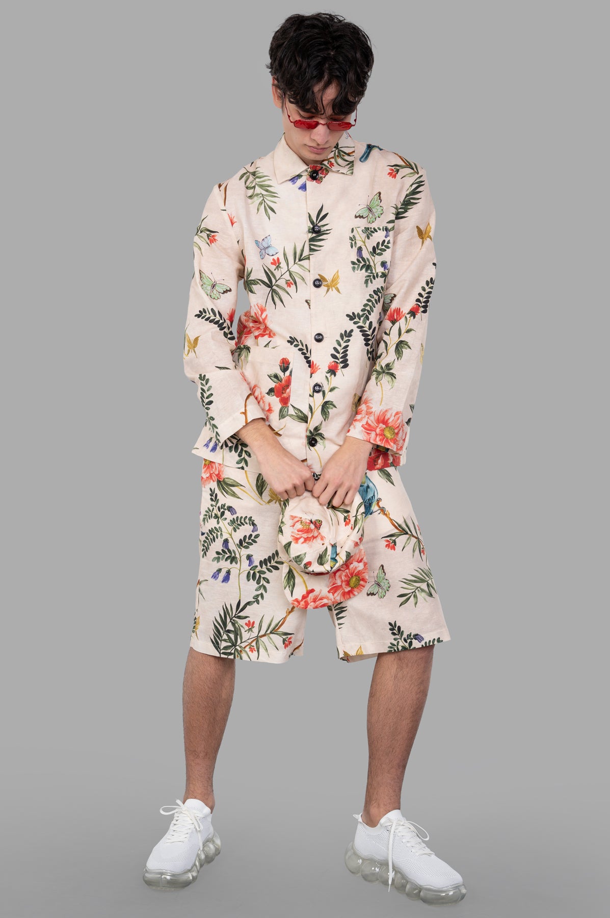 Floral-pattern Shorts