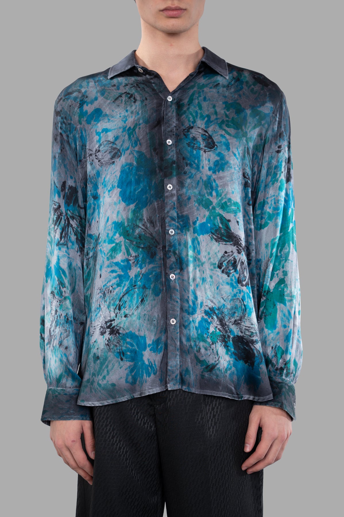 Abstract-print Shirt