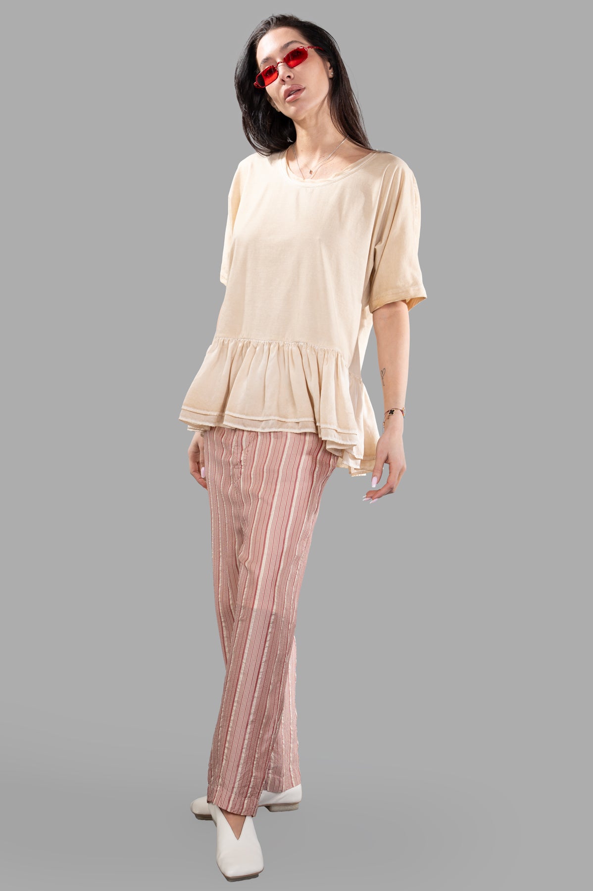Ruffled Todi Top