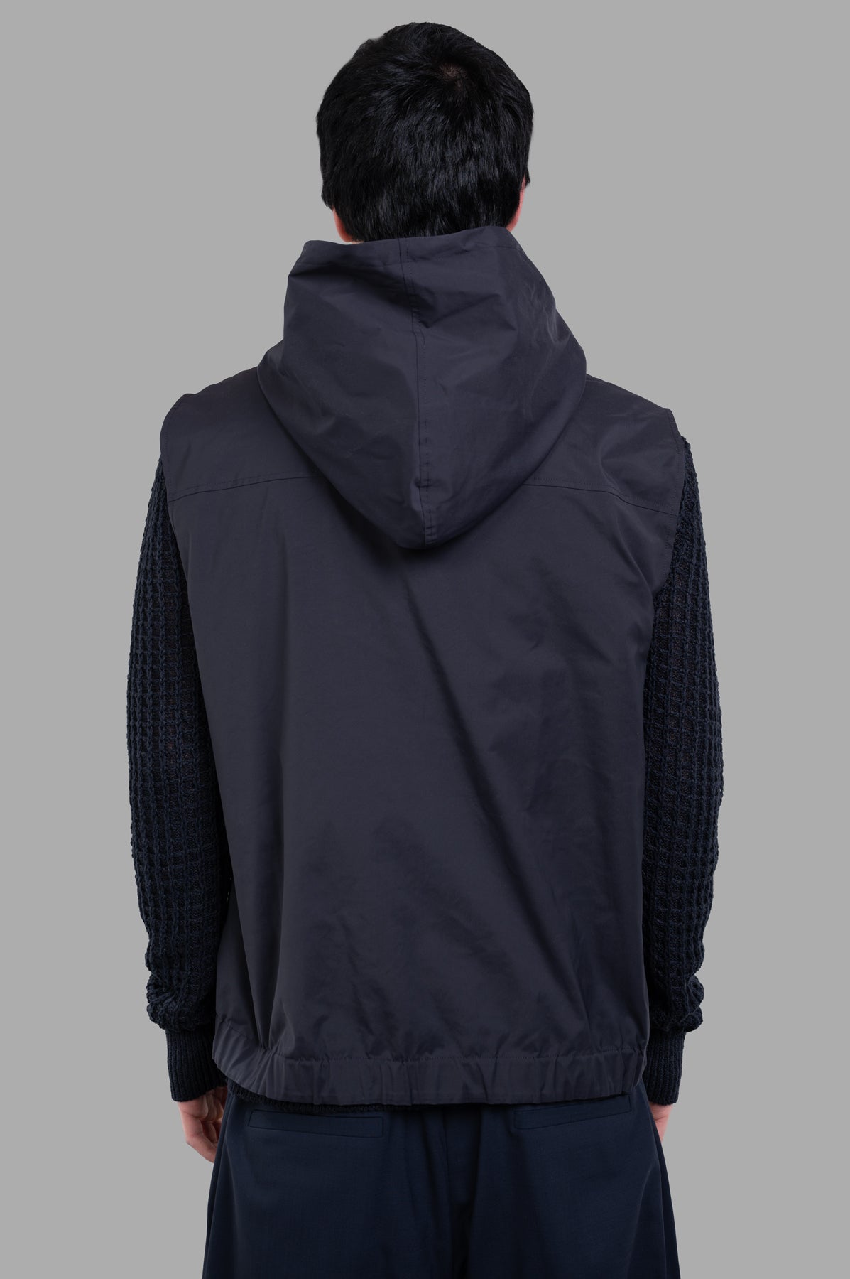Hooded Vest Jacket