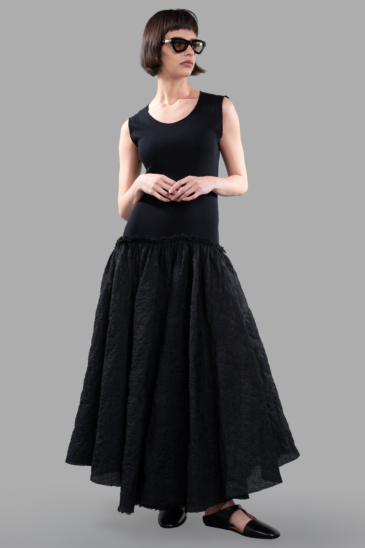 Long Bustier Dress