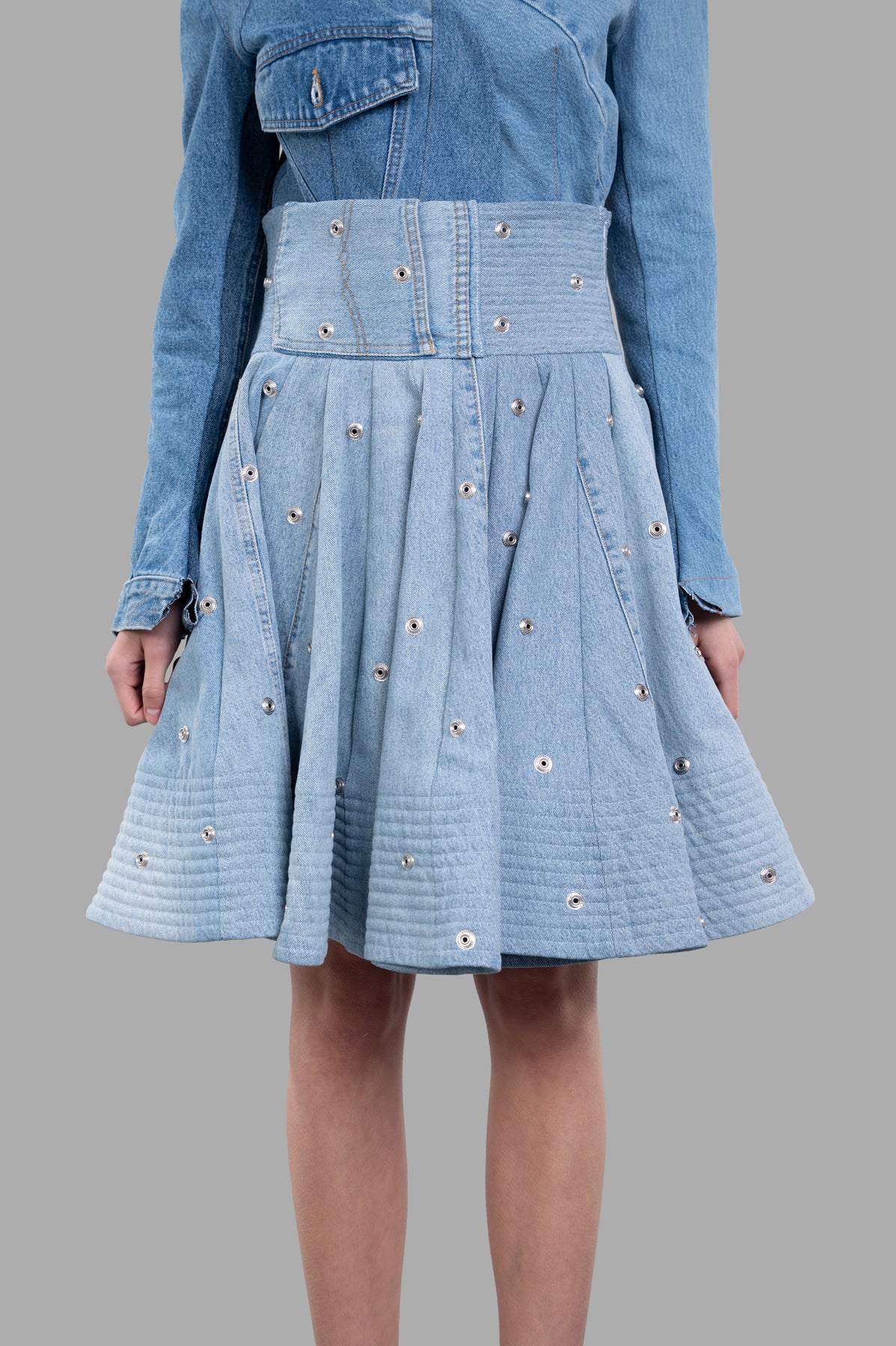 Recycled Denim Skirt