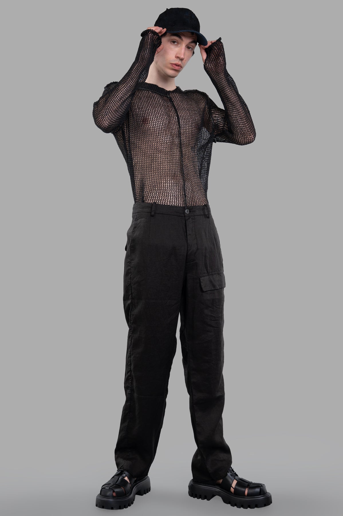 Cargo-pocket Pants