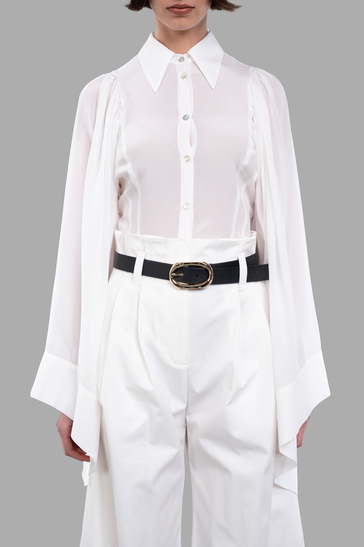 Bell-sleeve Shirt