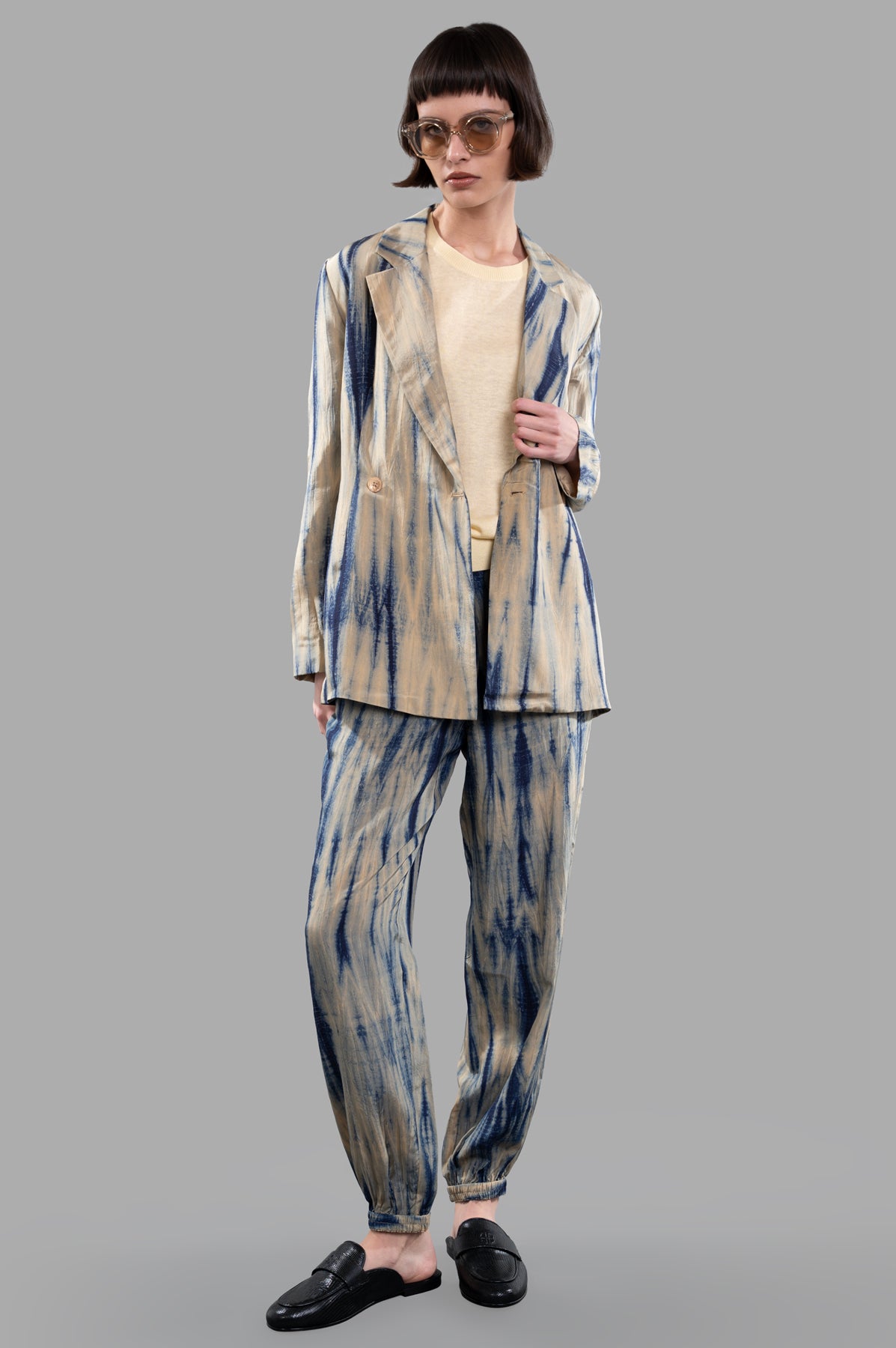 Tie-dye Silk Jacket