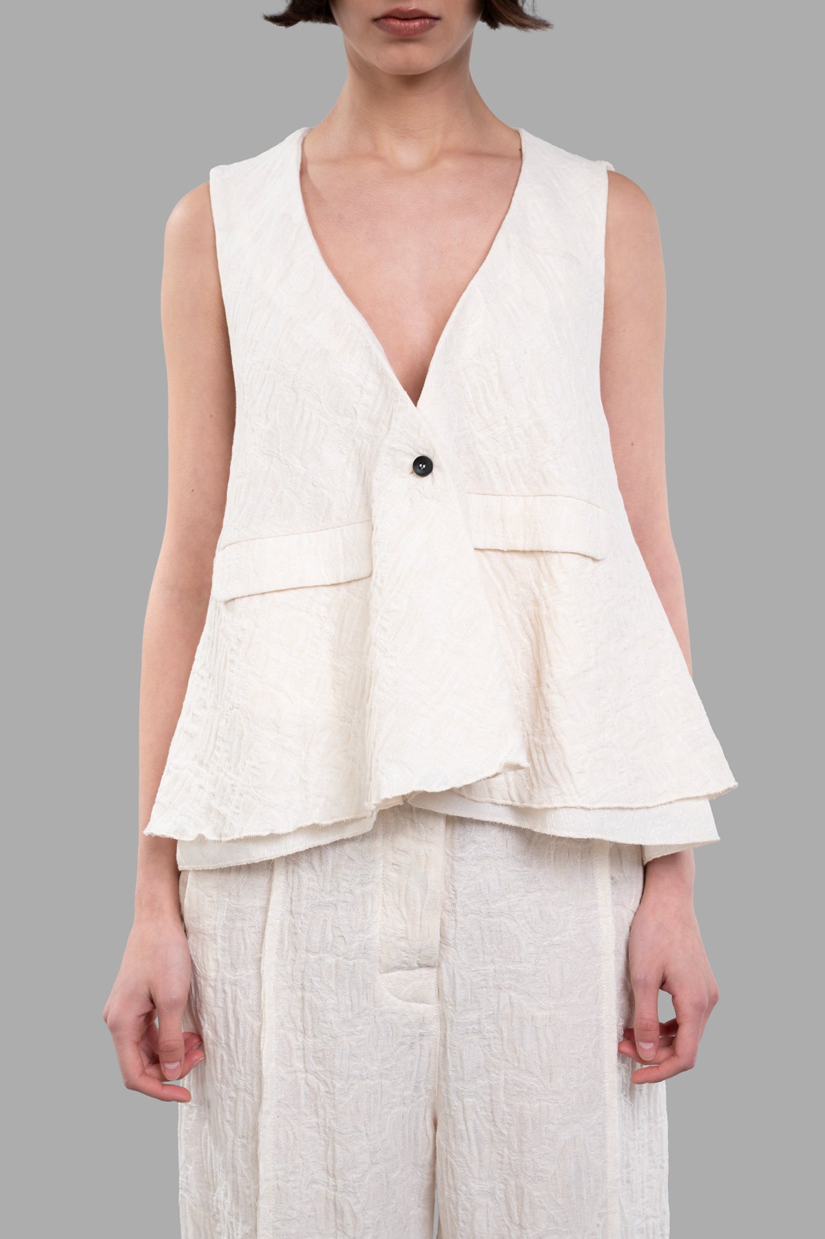 Textured Vest