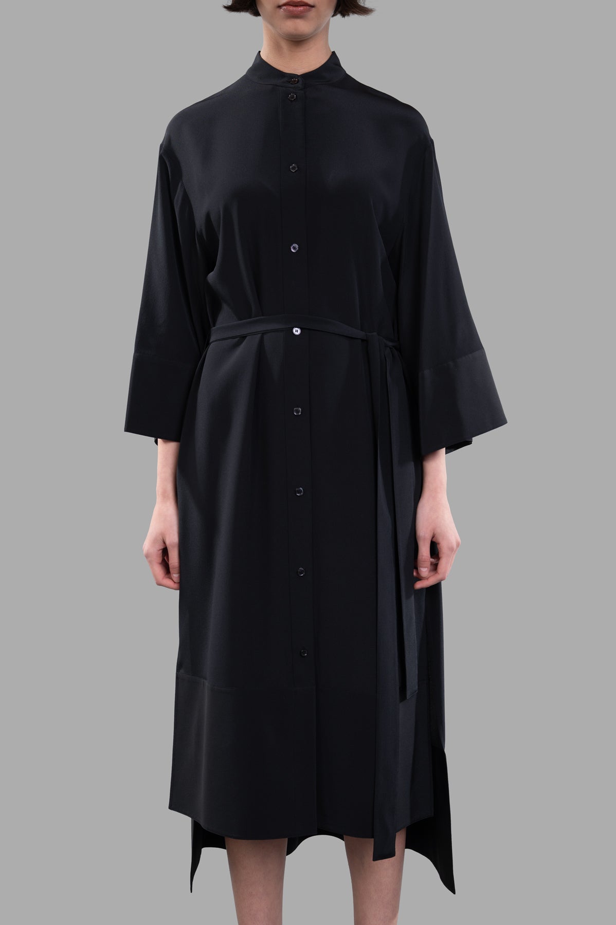 Crepe de Soie Silk Dress