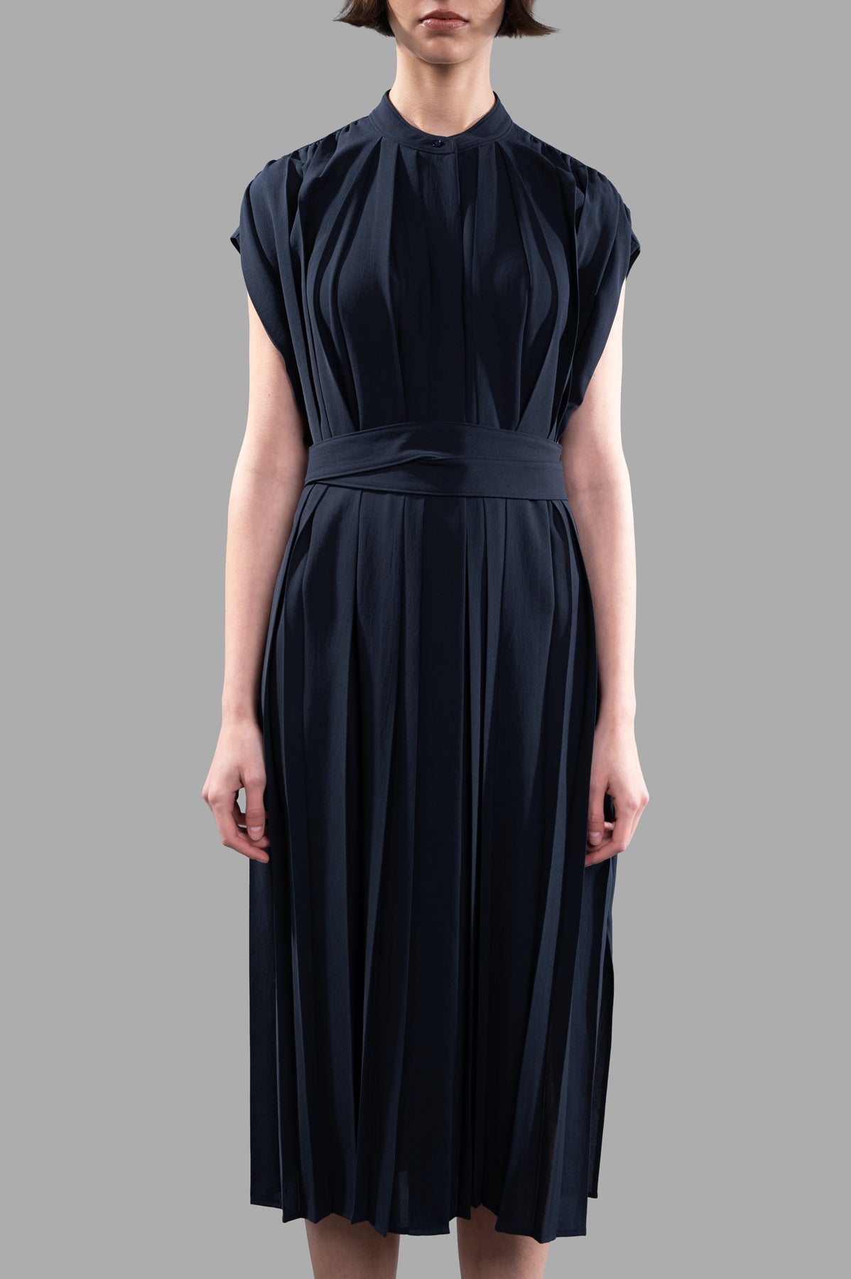 Davidge Airy Plissé Dress