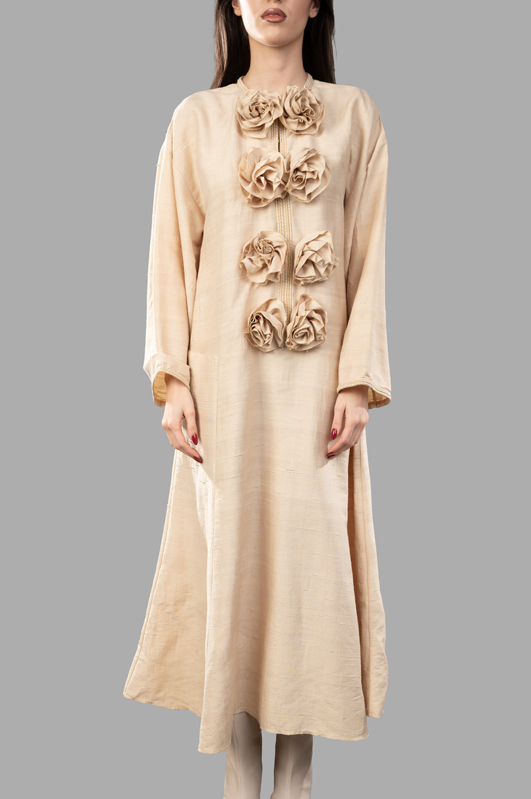 Cicelia Silk Maxi Dress