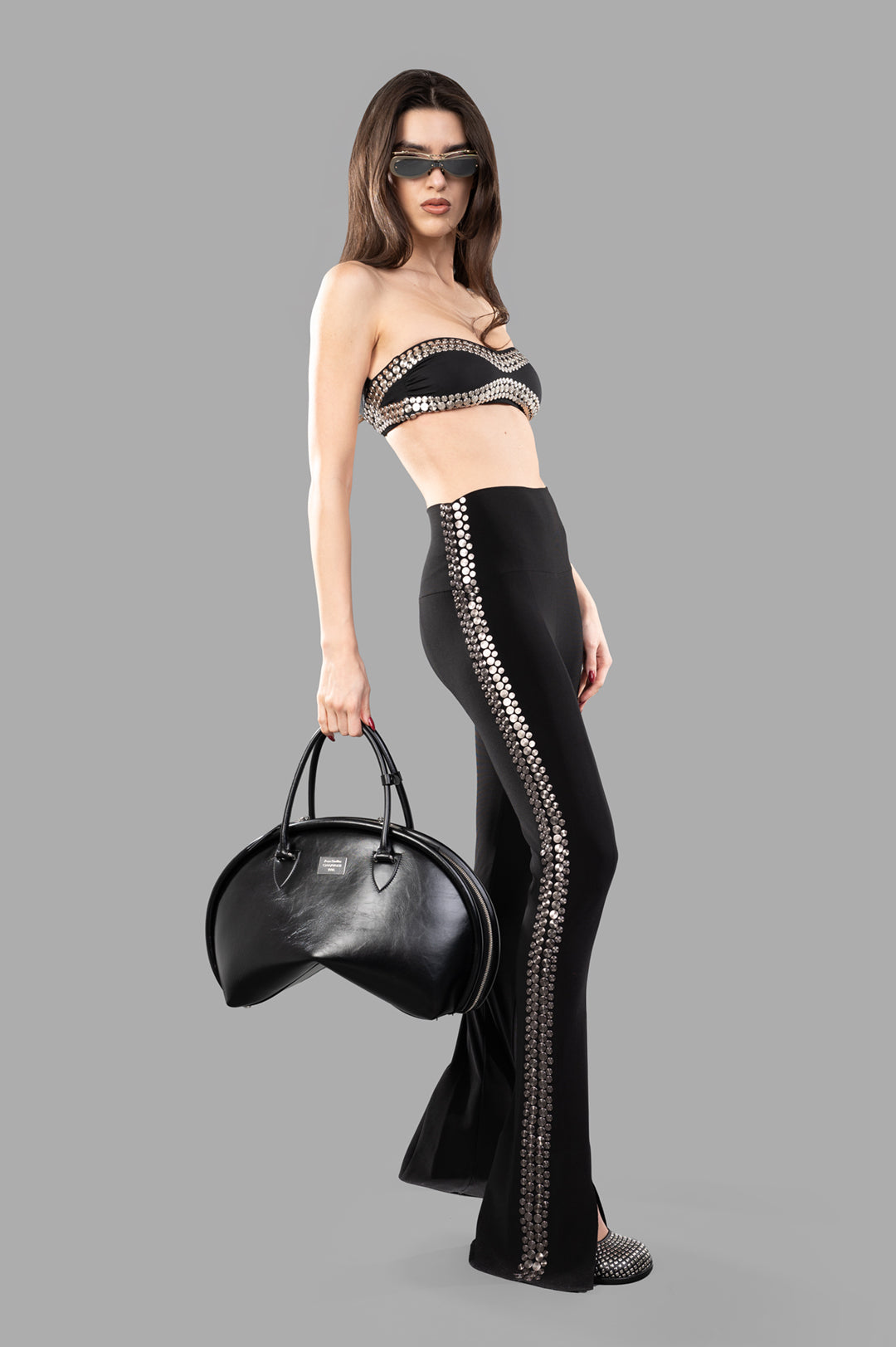 Stud Spat Legging