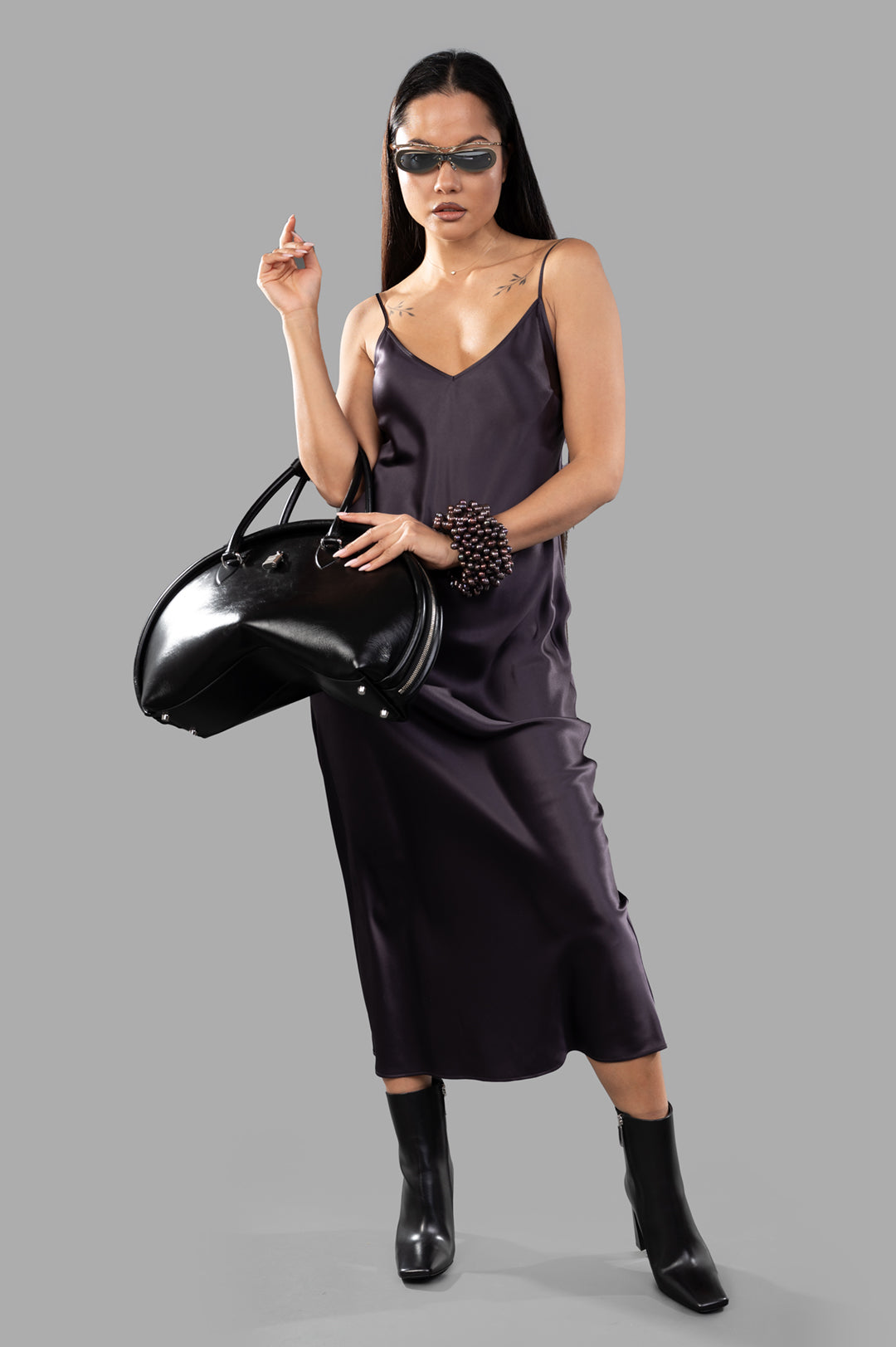 Silk Satin Clea Dress