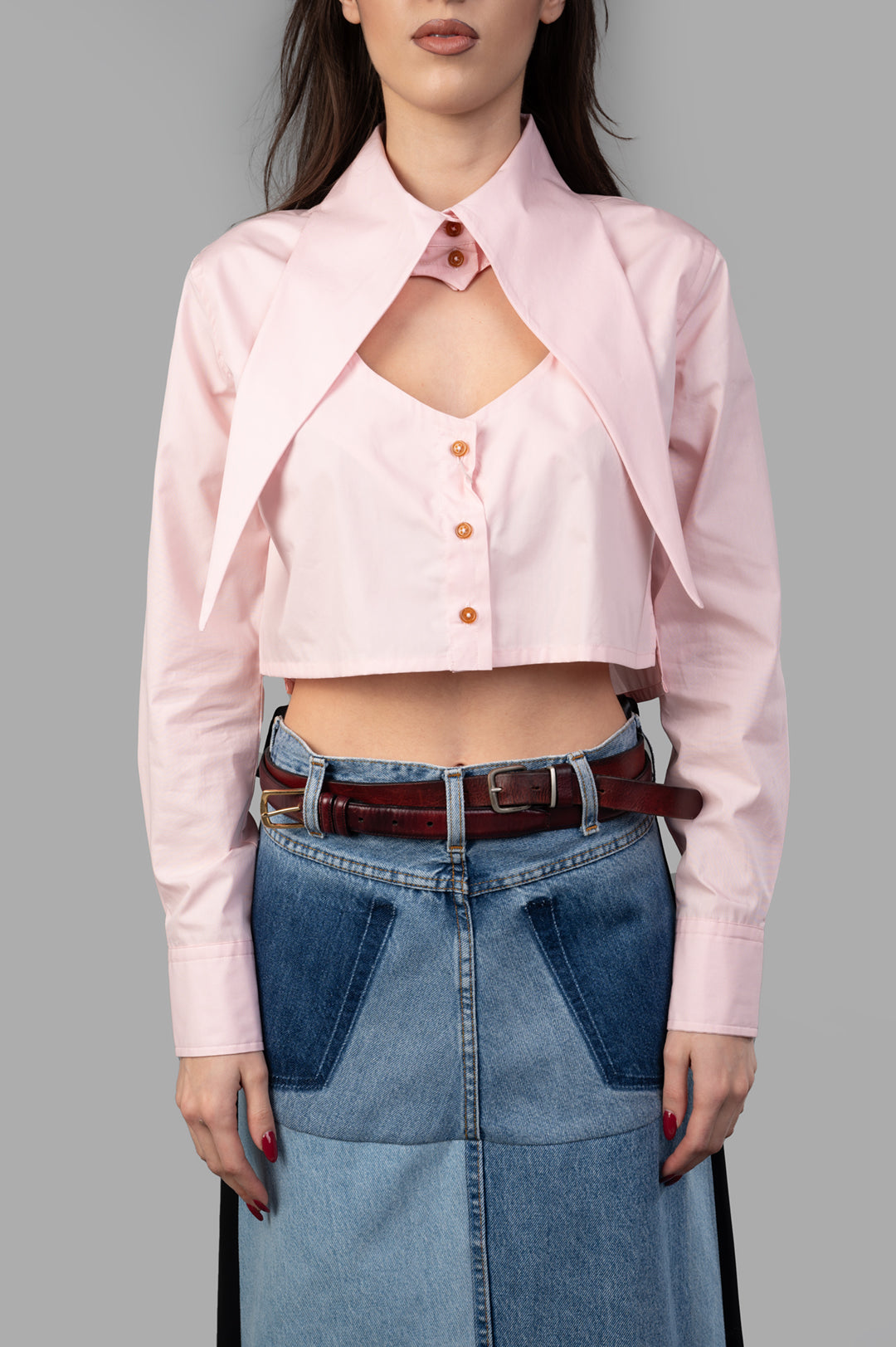 Cut-off Heart Shirt