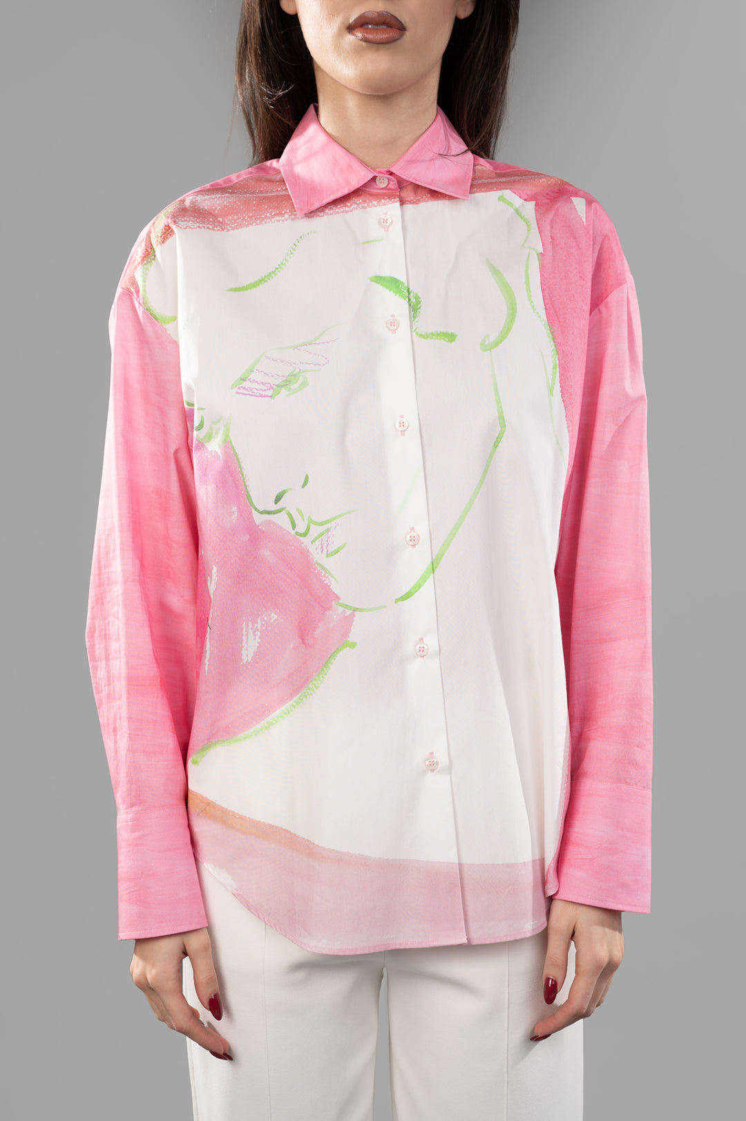 Fluid Print Shirt