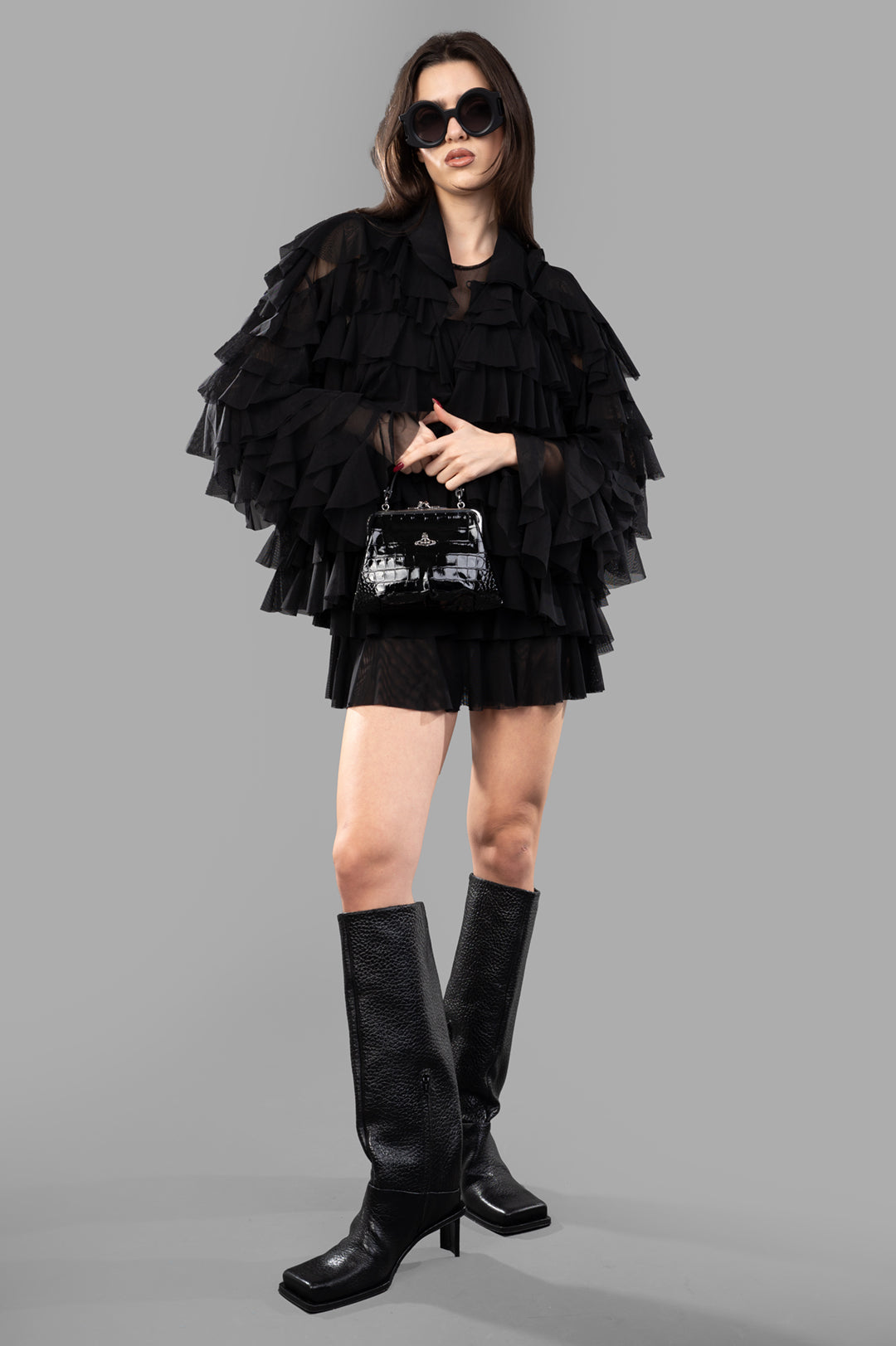 All-over Ruffle Jacket