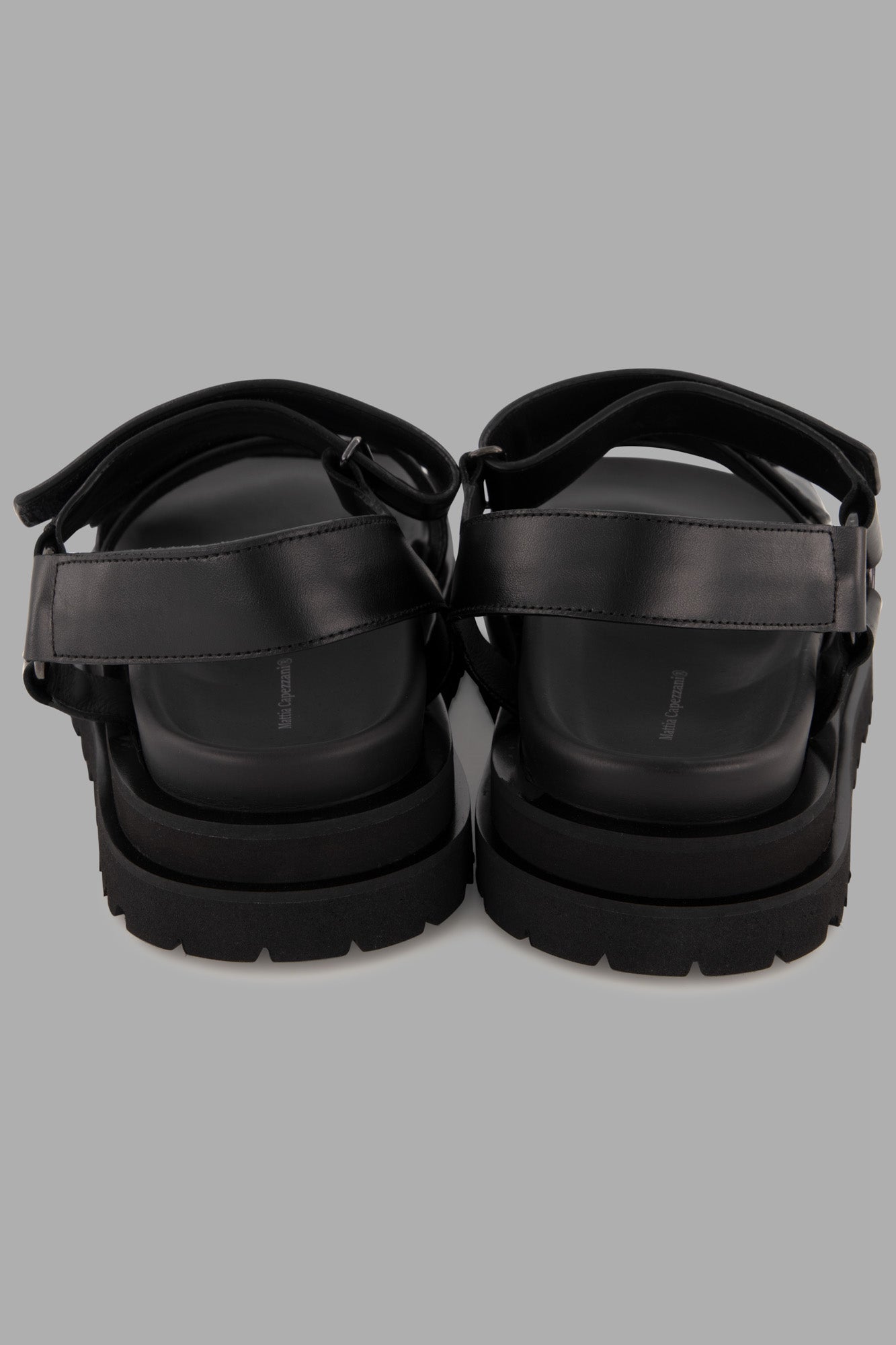 Black Flatform Sandals