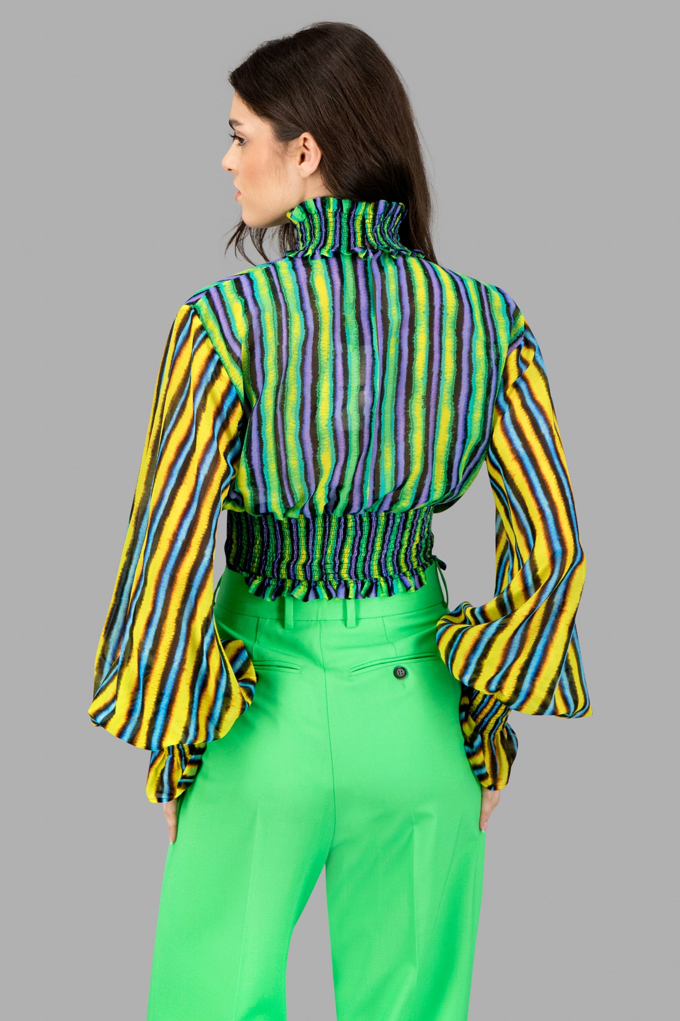 Striped Gibson Blouse