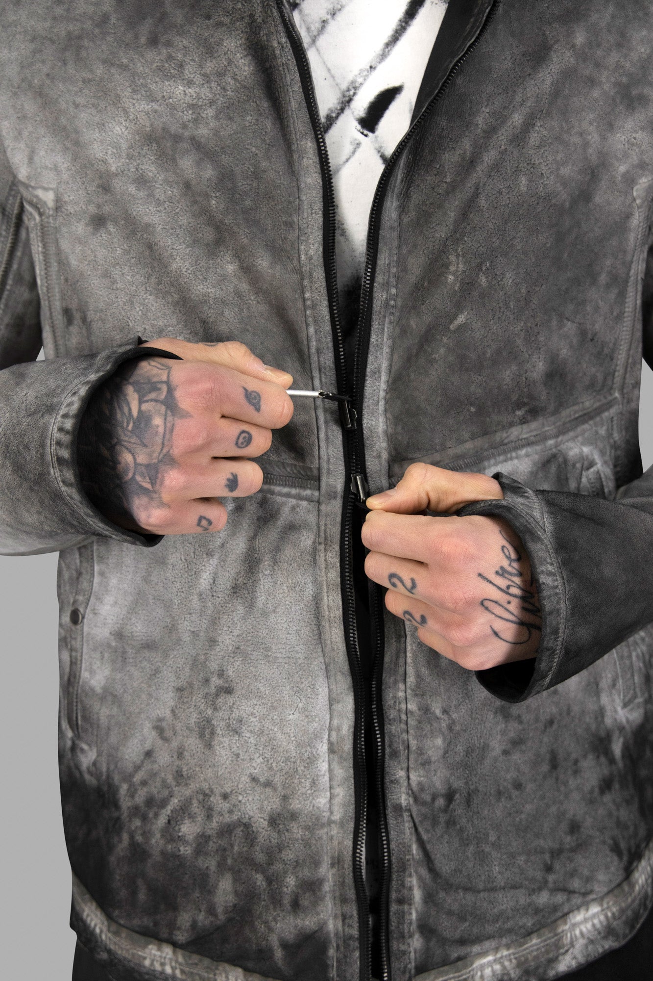 Reversible Leather Jacket