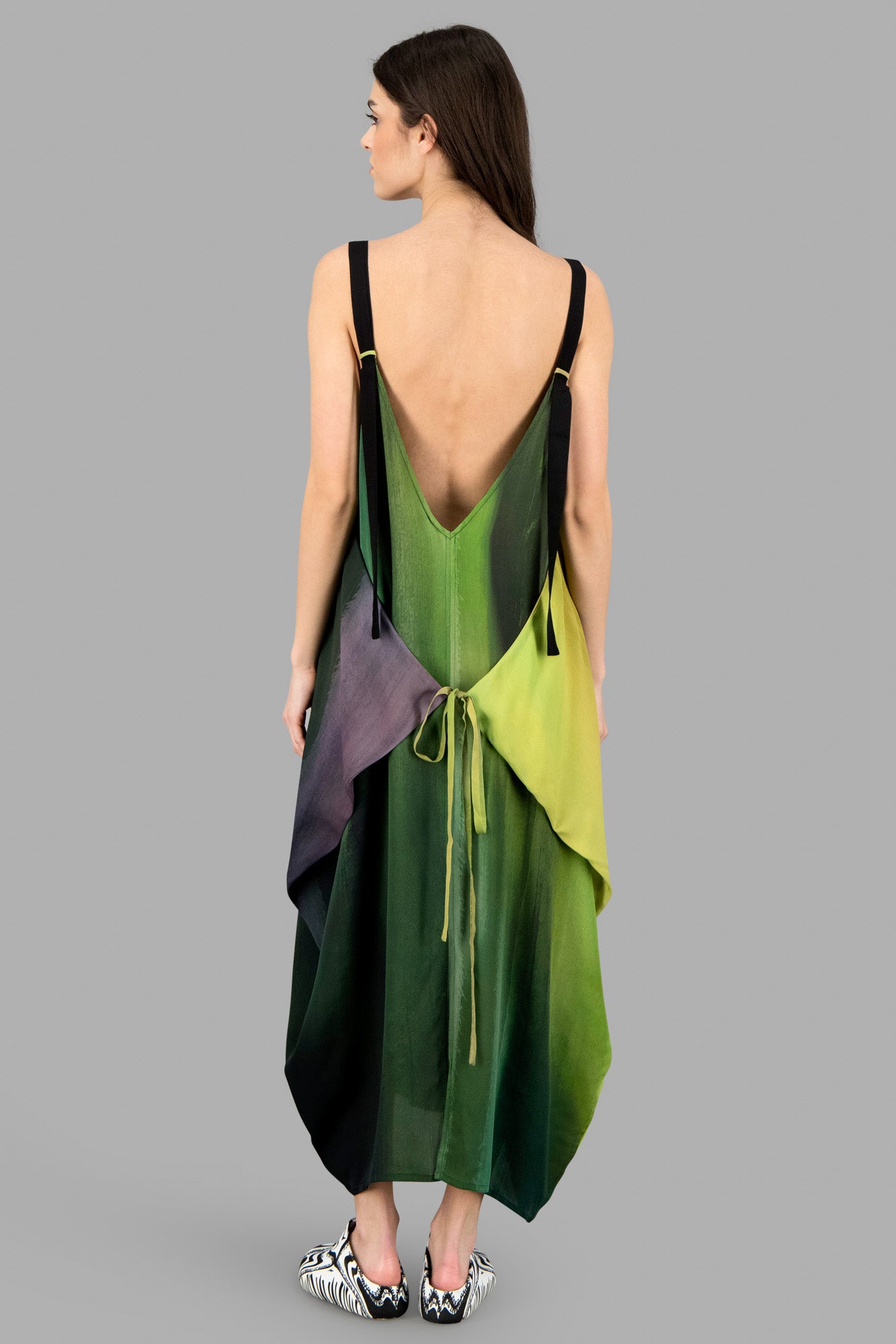 Gradient-Print Dress